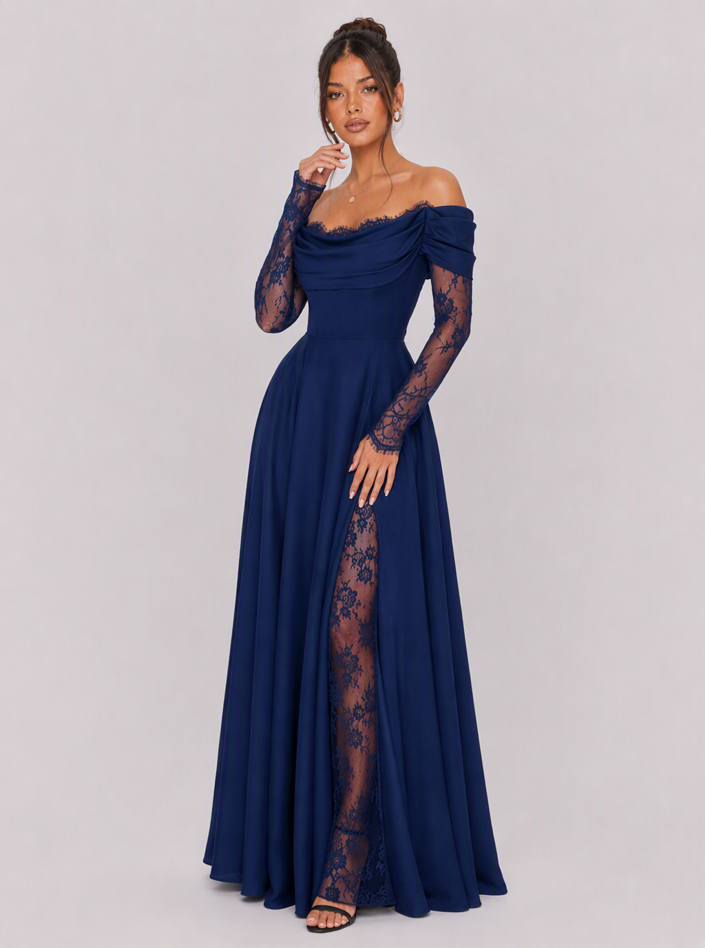 Estelle Lace Maxi Dress