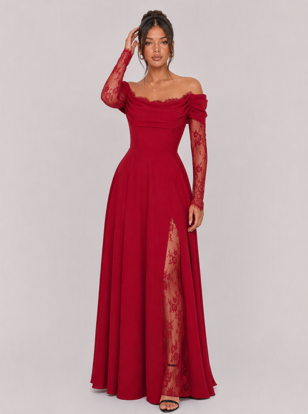 Estelle Lace Maxi Dress