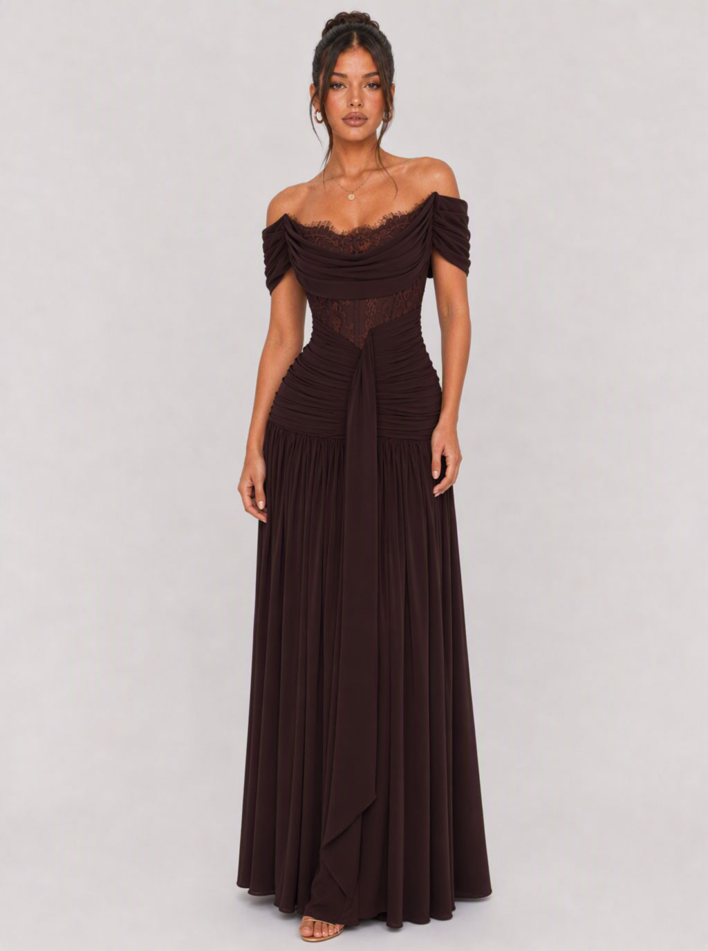 Marina Lace Maxi Dress