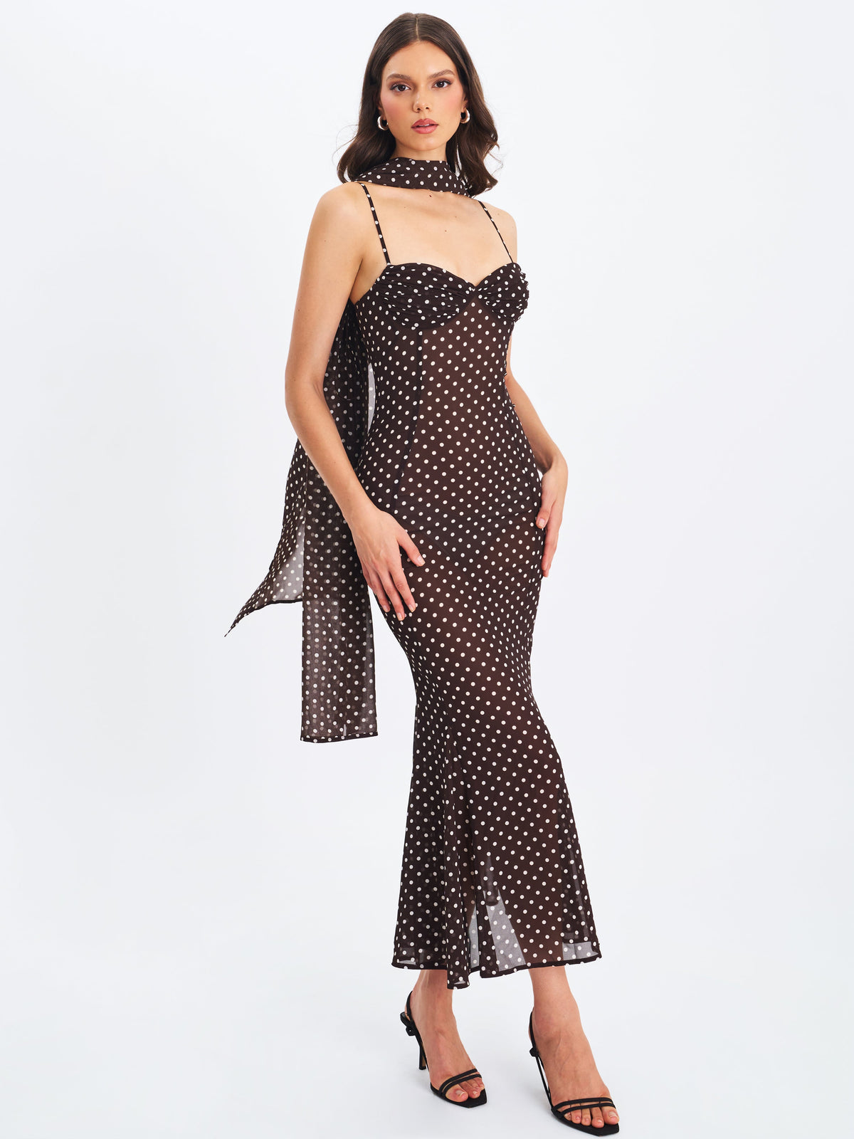Yadira Chiffon Maxi Dress