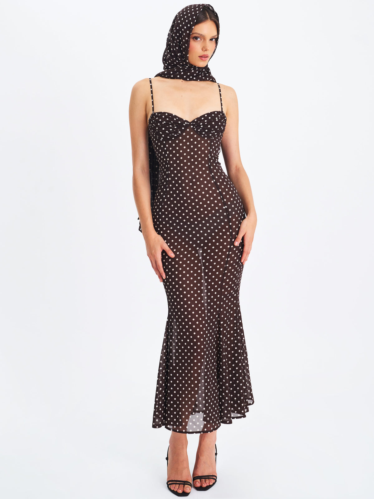 Yadira Chiffon Maxi Dress