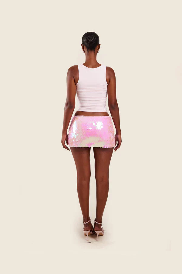 Sequin Mini Skirt