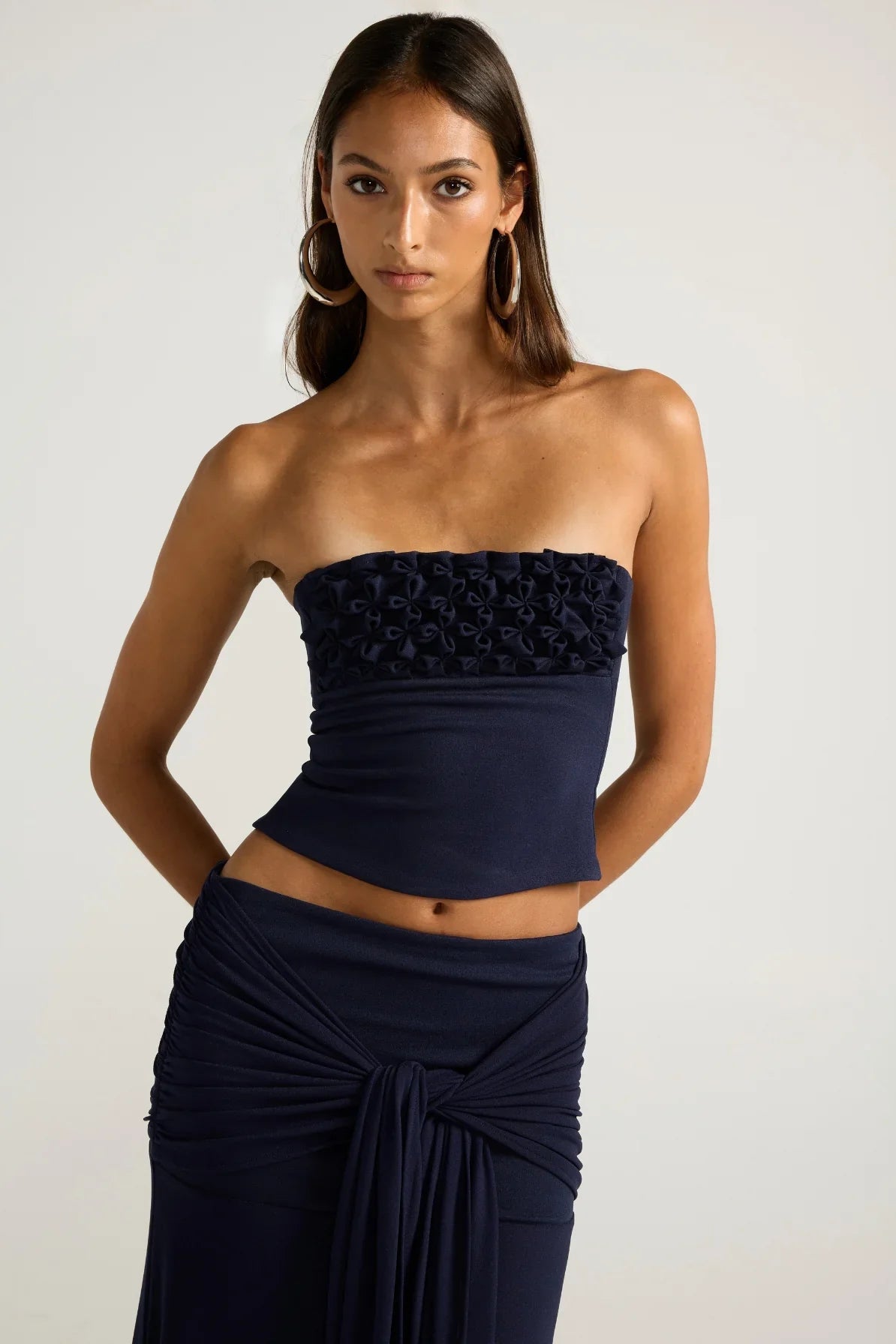 Jude Smocked Bandeau Top