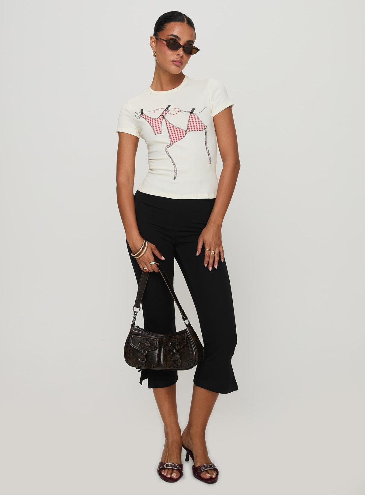 Capri Bow Trousers