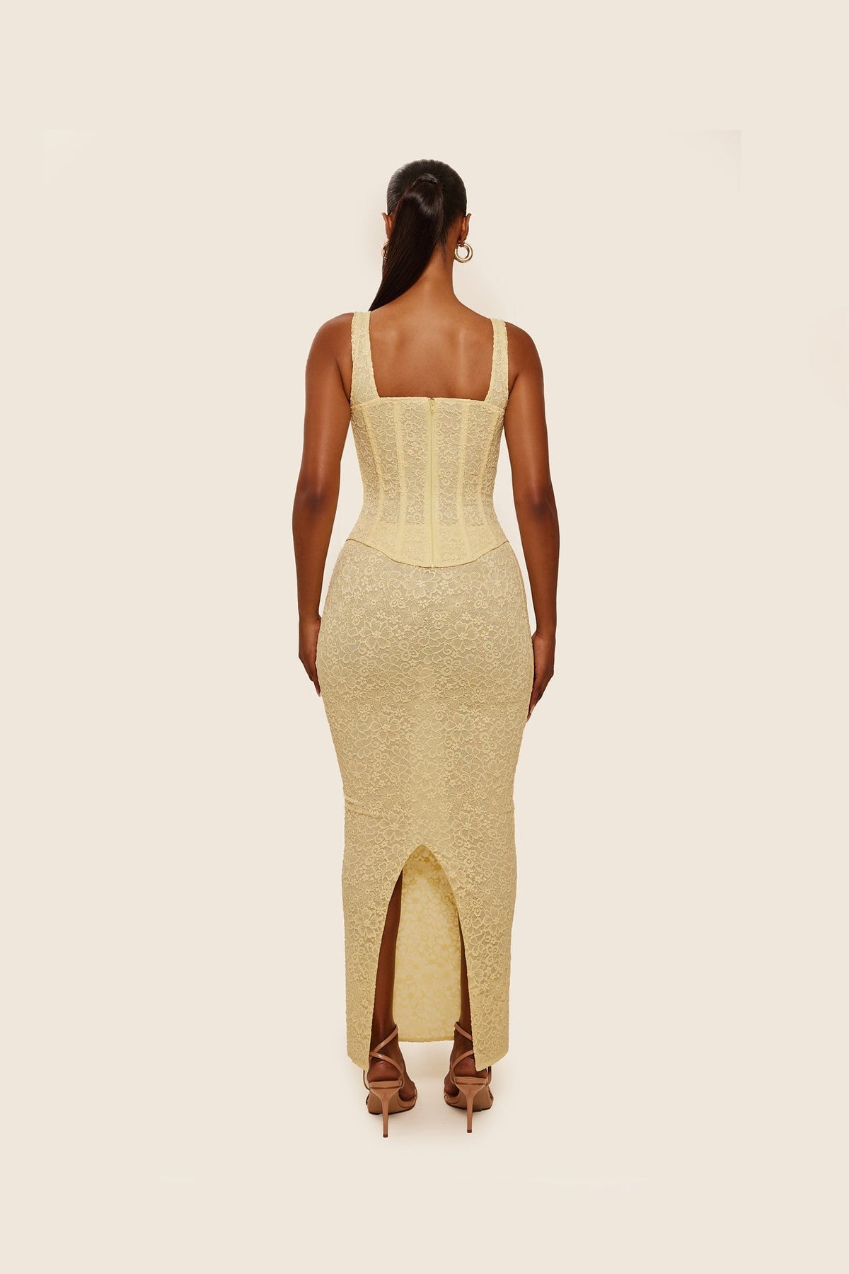 Mirelle Lace Maxi Set