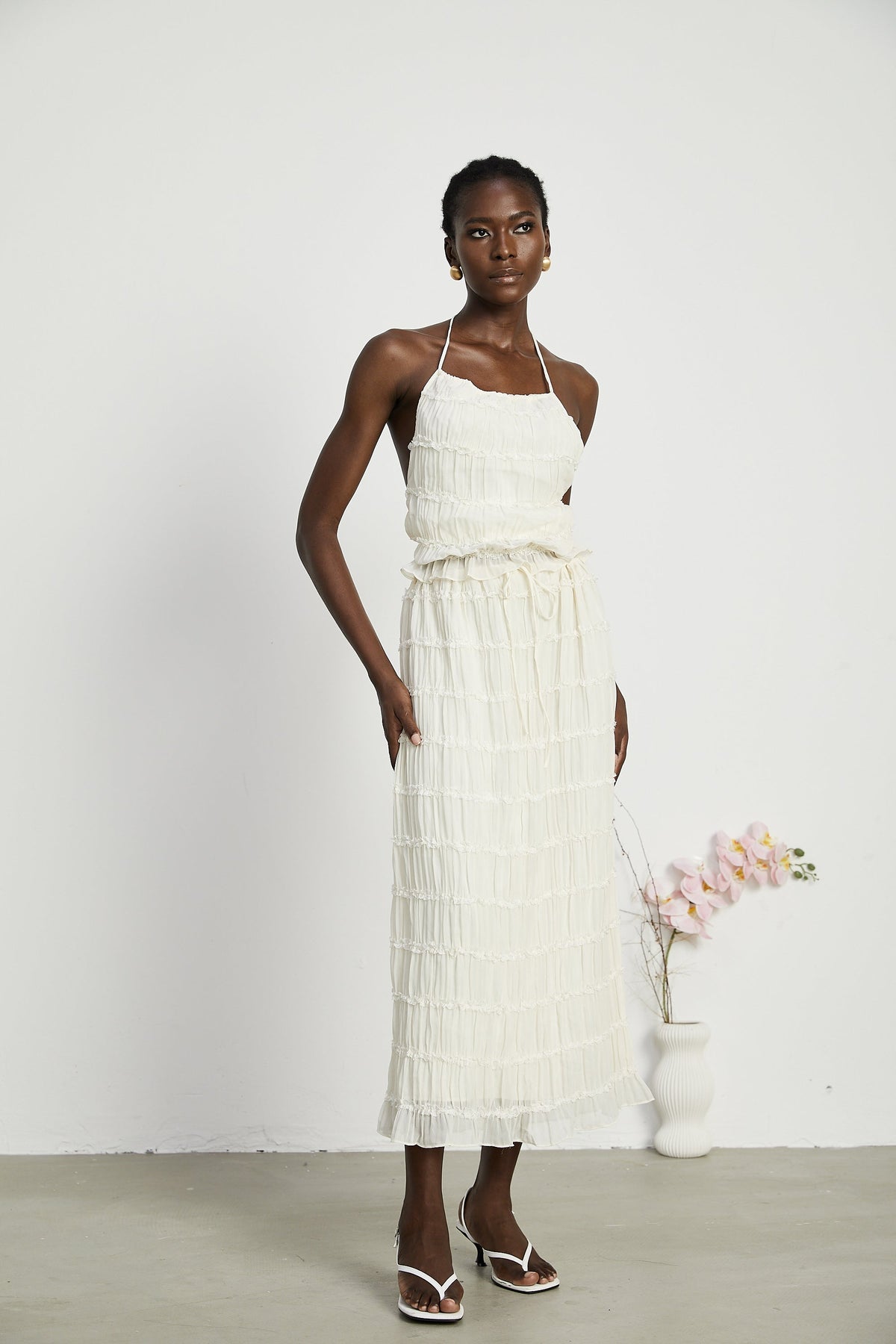 Giselle Pleated Set