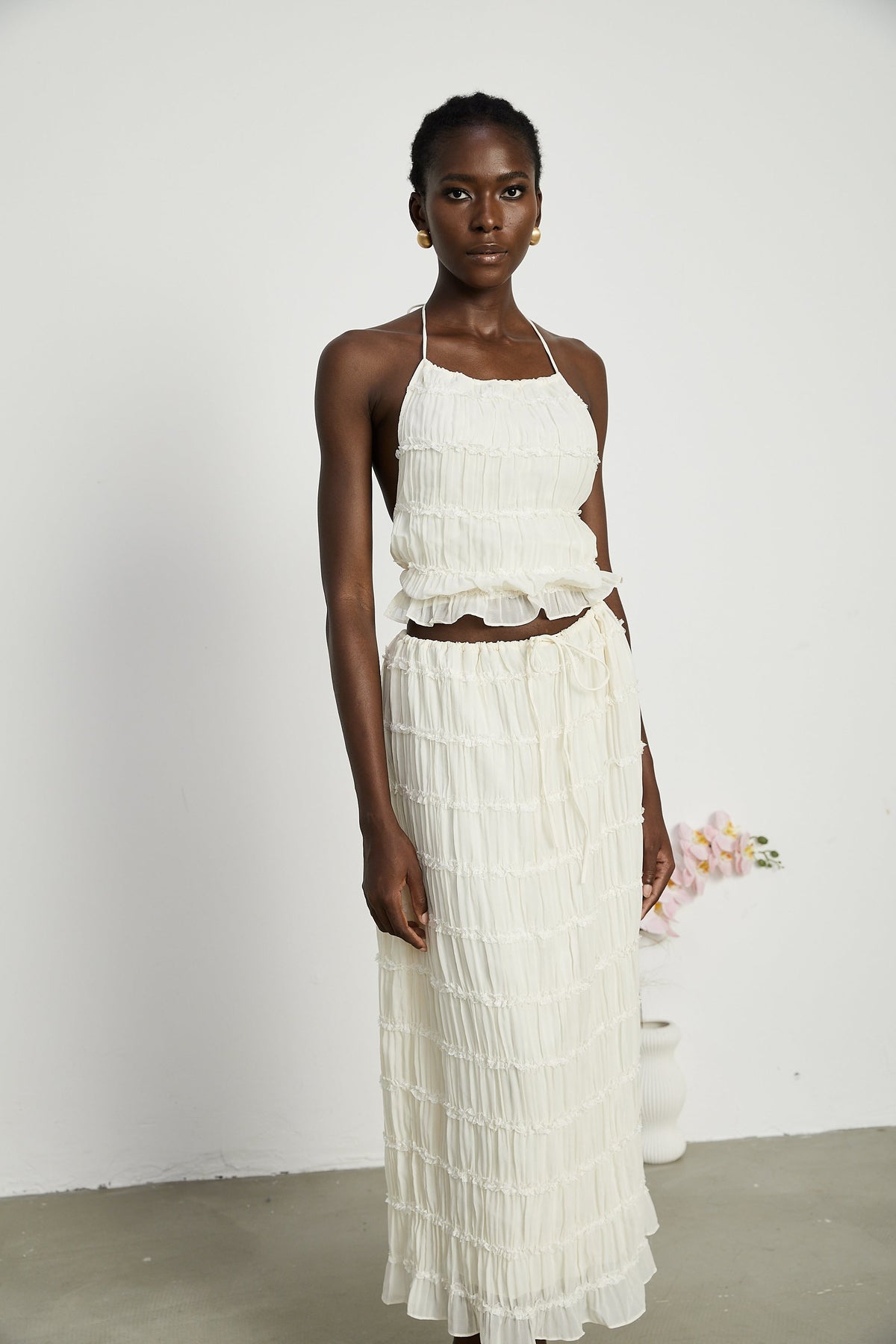 Giselle Pleated Set