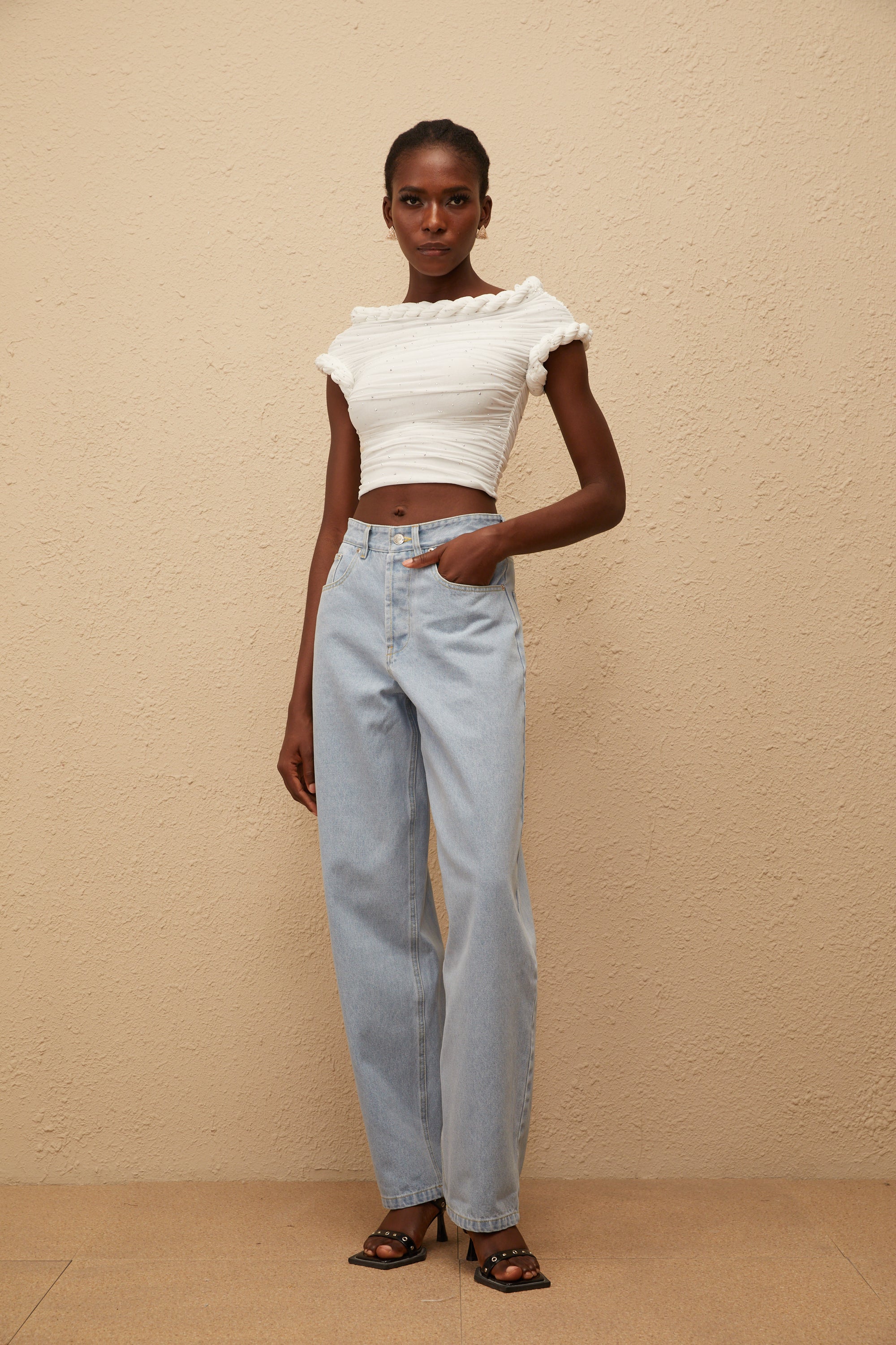 Estella Wide-Leg Denim