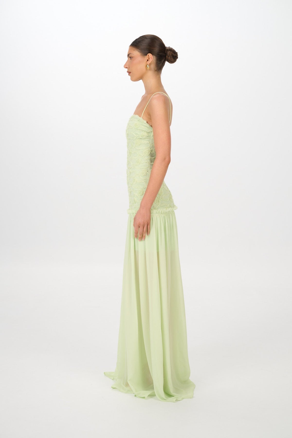 Renata Rosette Maxi Dress