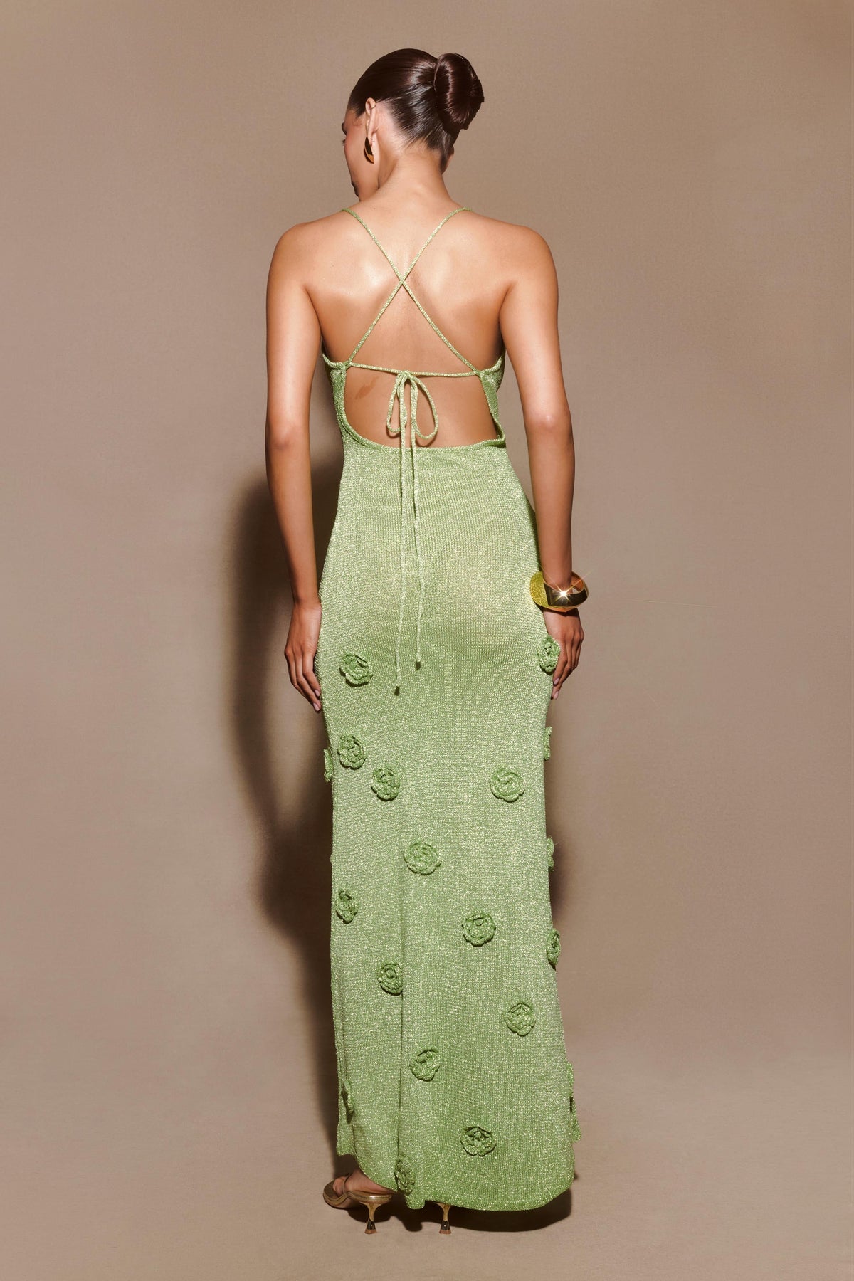 Sorelia Crochet Maxi Dress