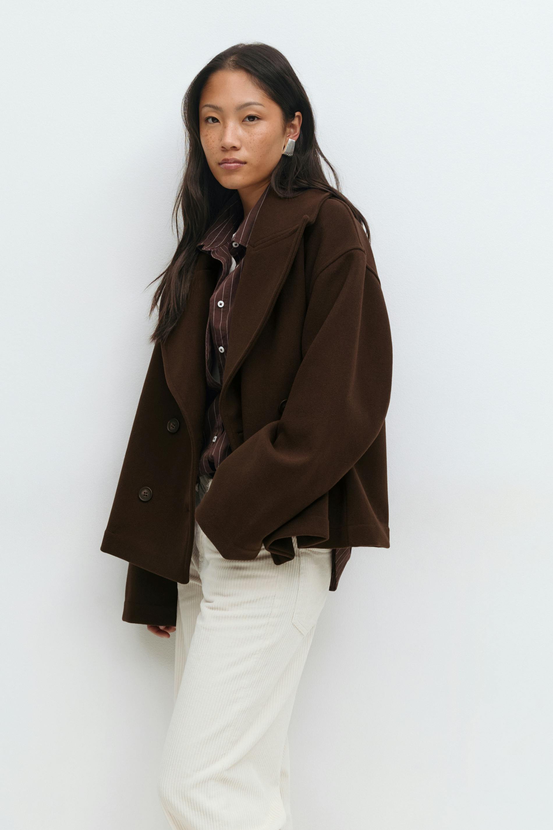 Mireille Oversized Short Coat