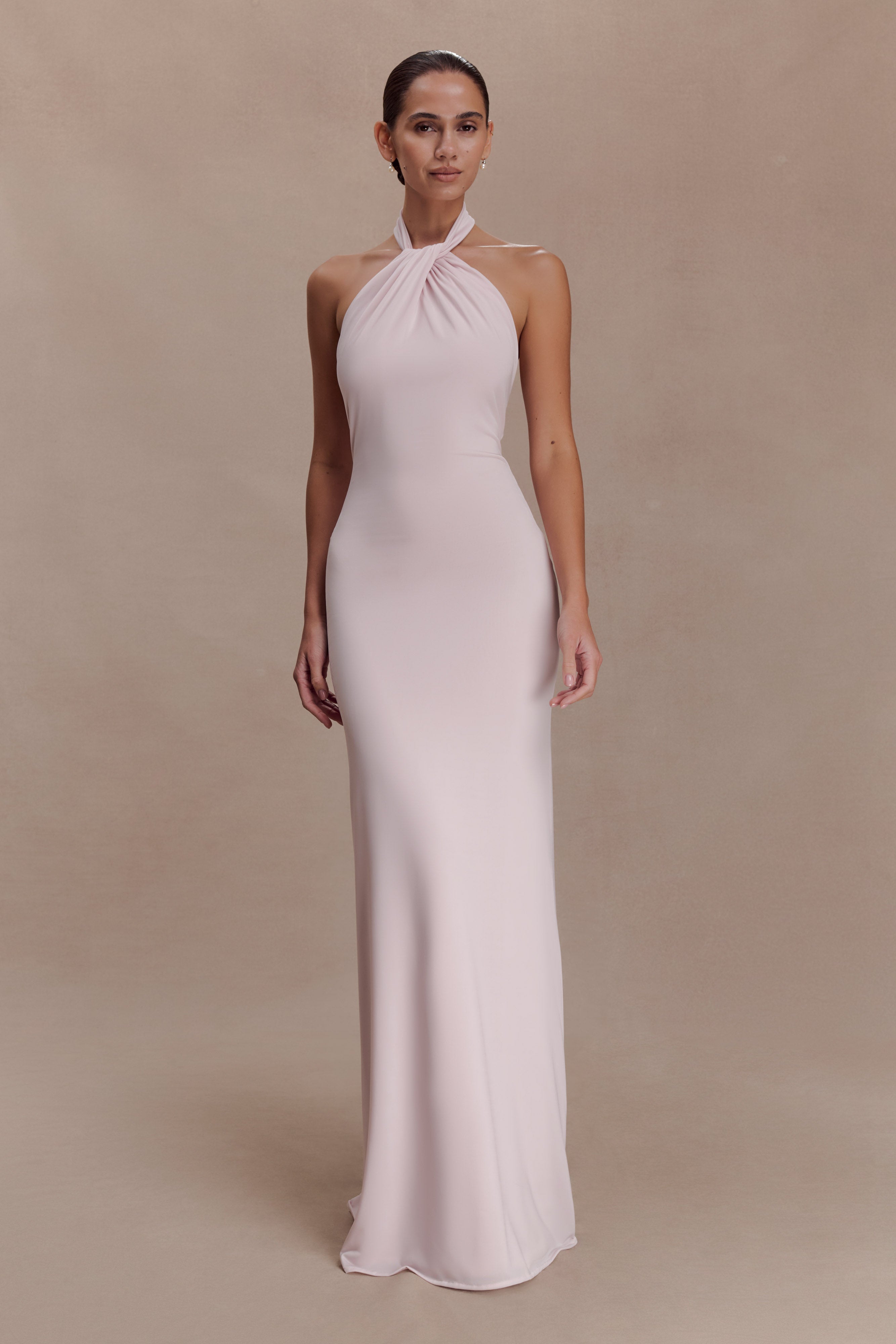 Vaelora Halter Maxi Dress