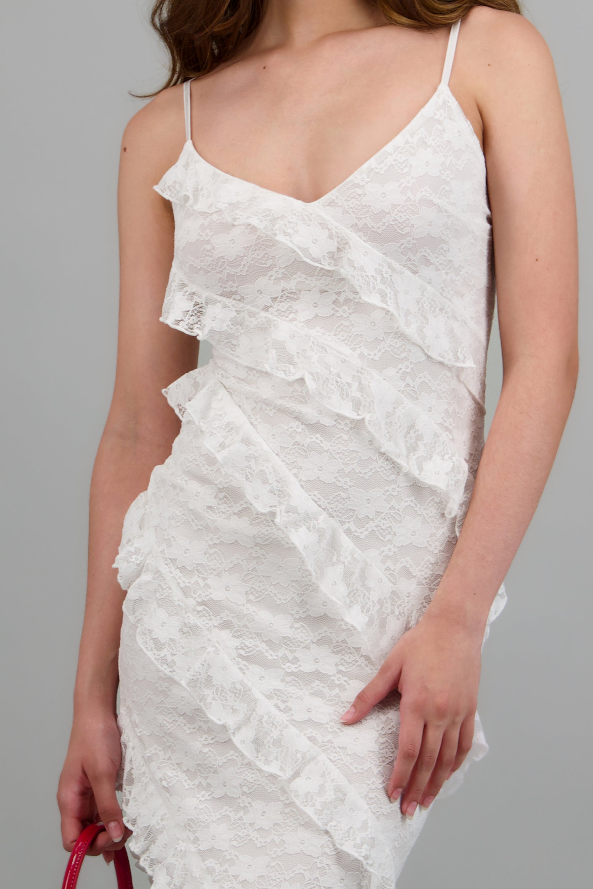 Orelisse Lace Midi Dress