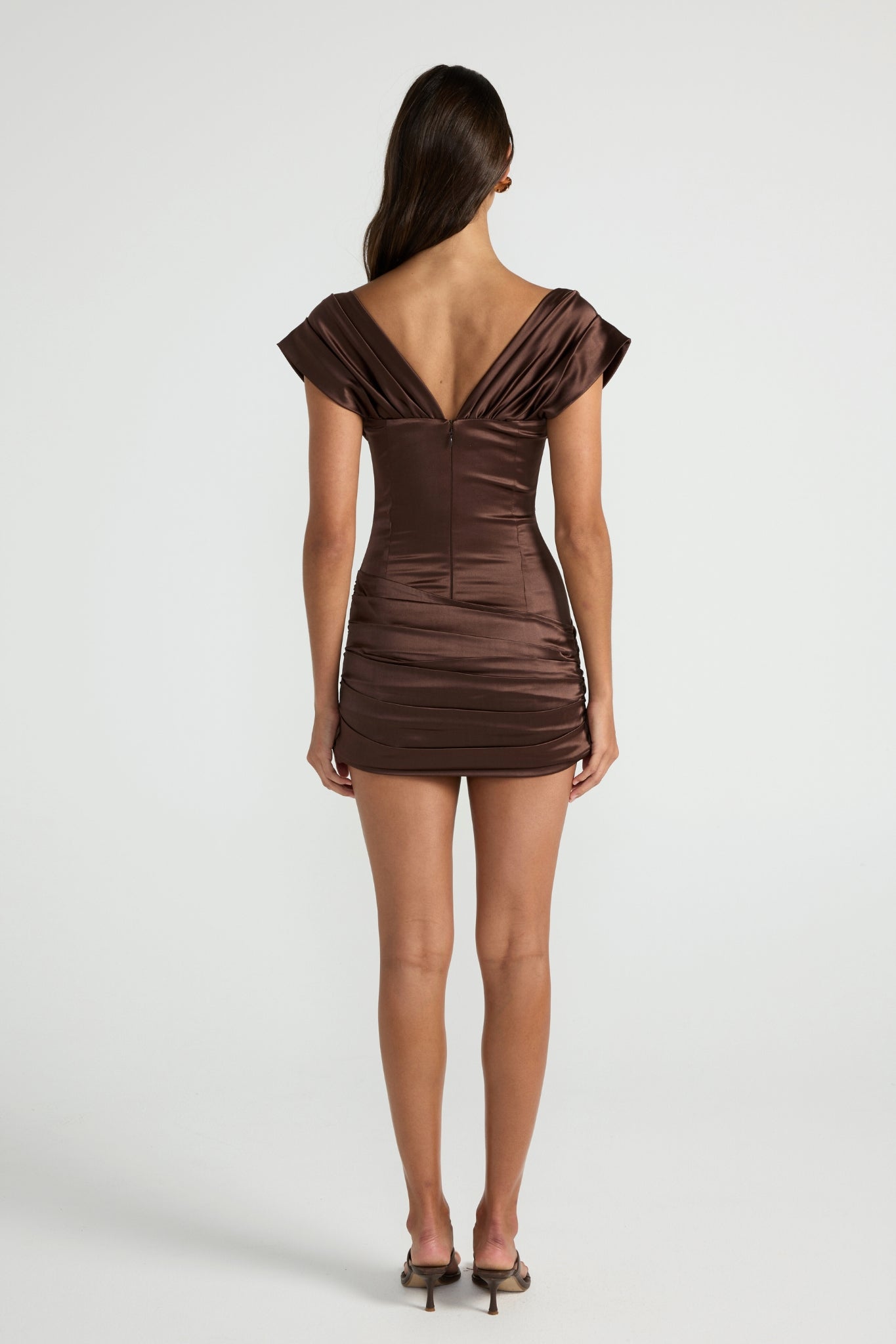 Annalise Draped Mini Dress