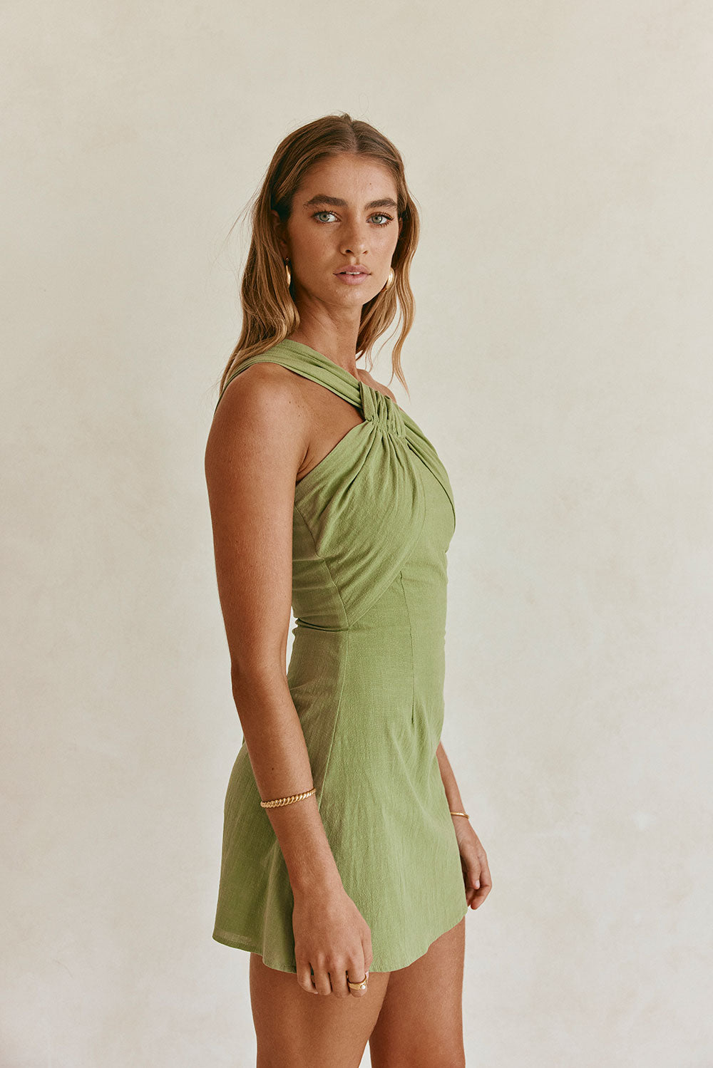 Varelle One Shoulder Mini Dress