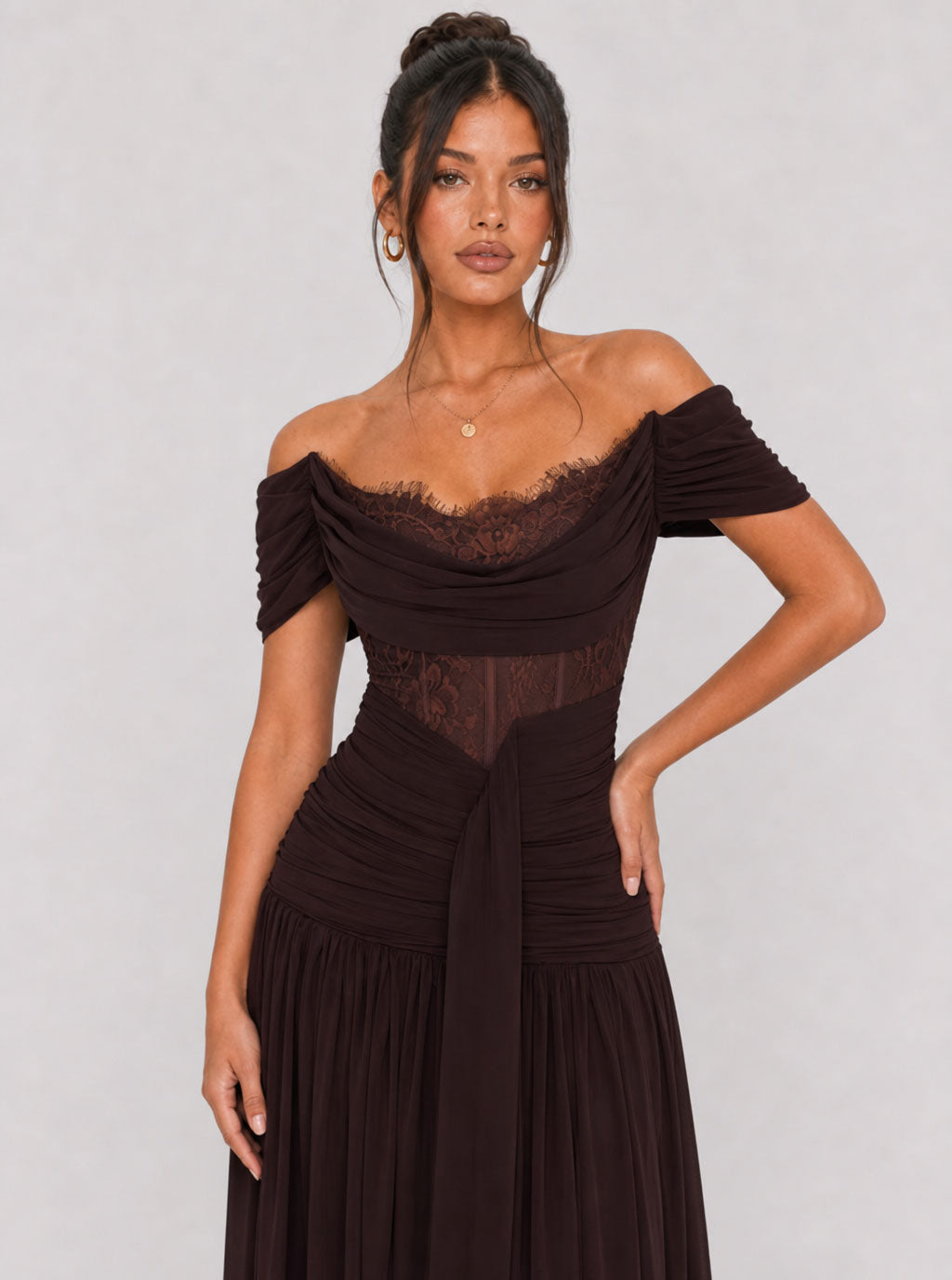 Marina Lace Maxi Dress