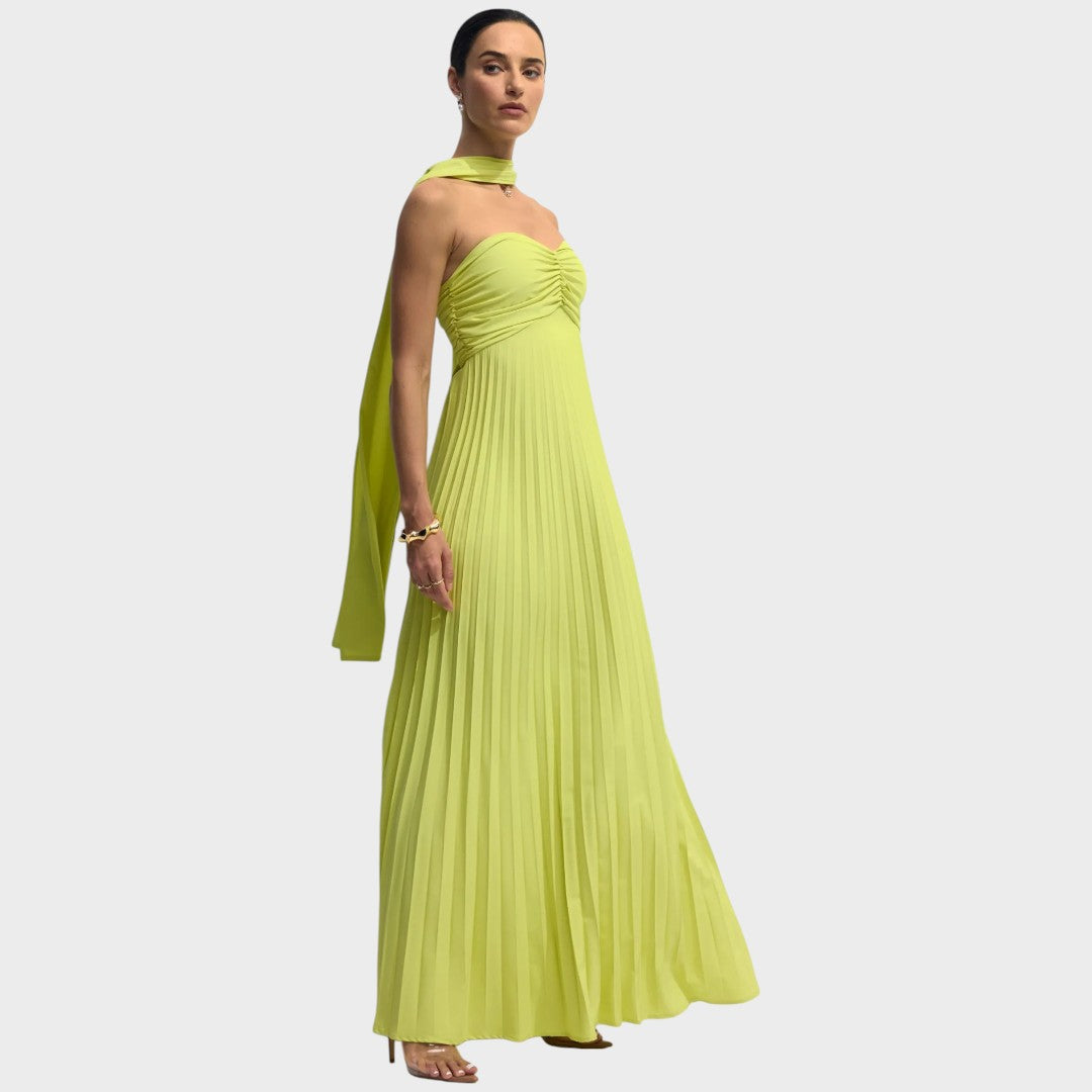 Avenya Pleated Maxi Dress