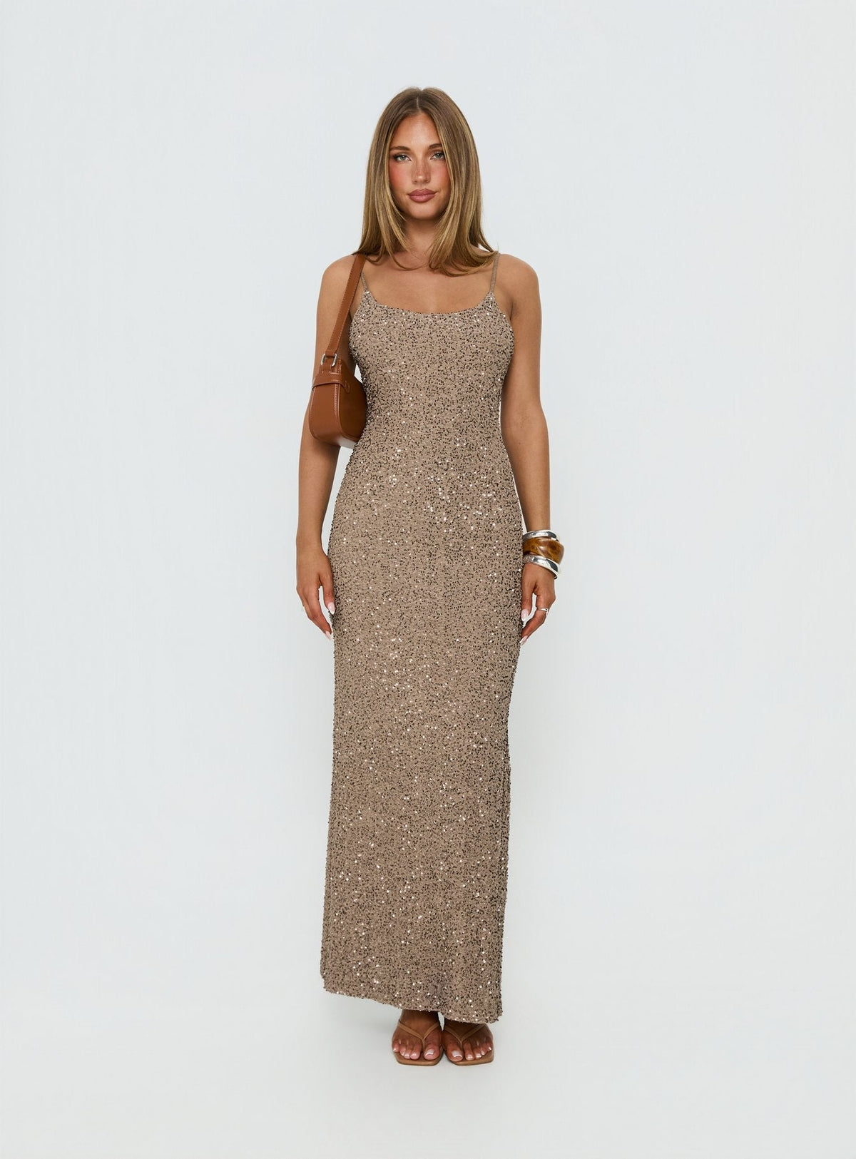 Marielle Sequin Maxi Dress