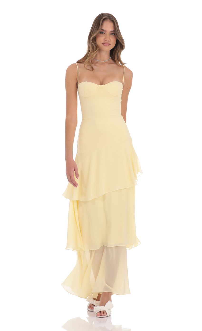 Elarienne Ruffle Maxi Dress