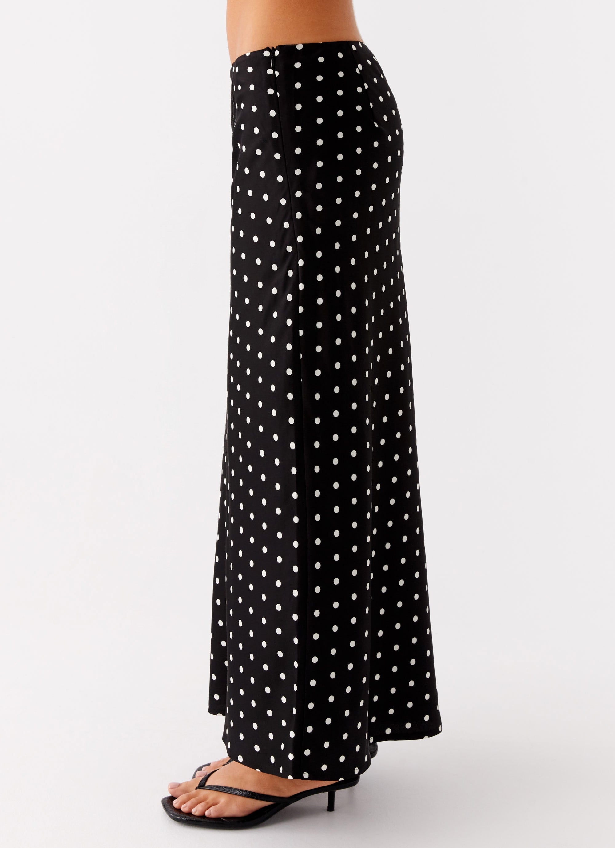 Breanna Polka Dot Midi Skirt