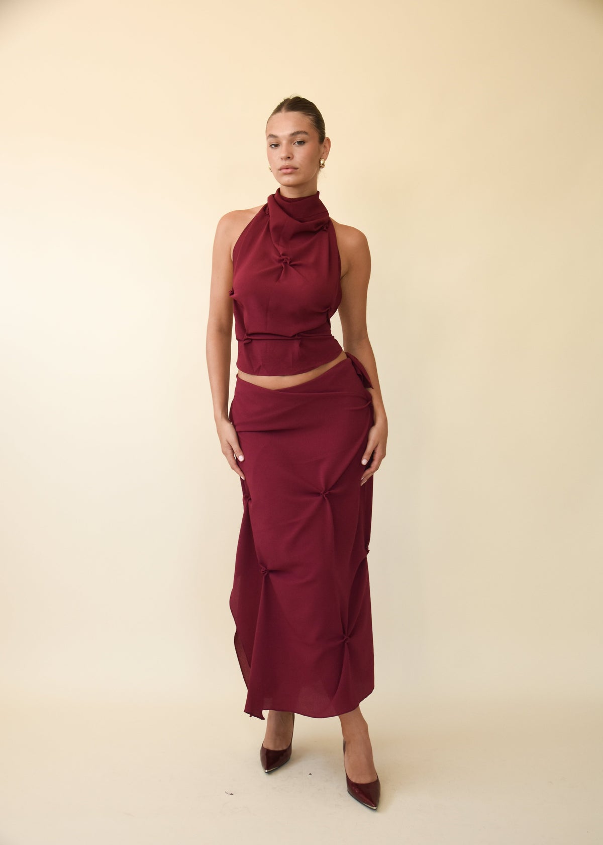 Marbella Wrap Maxi Skirt