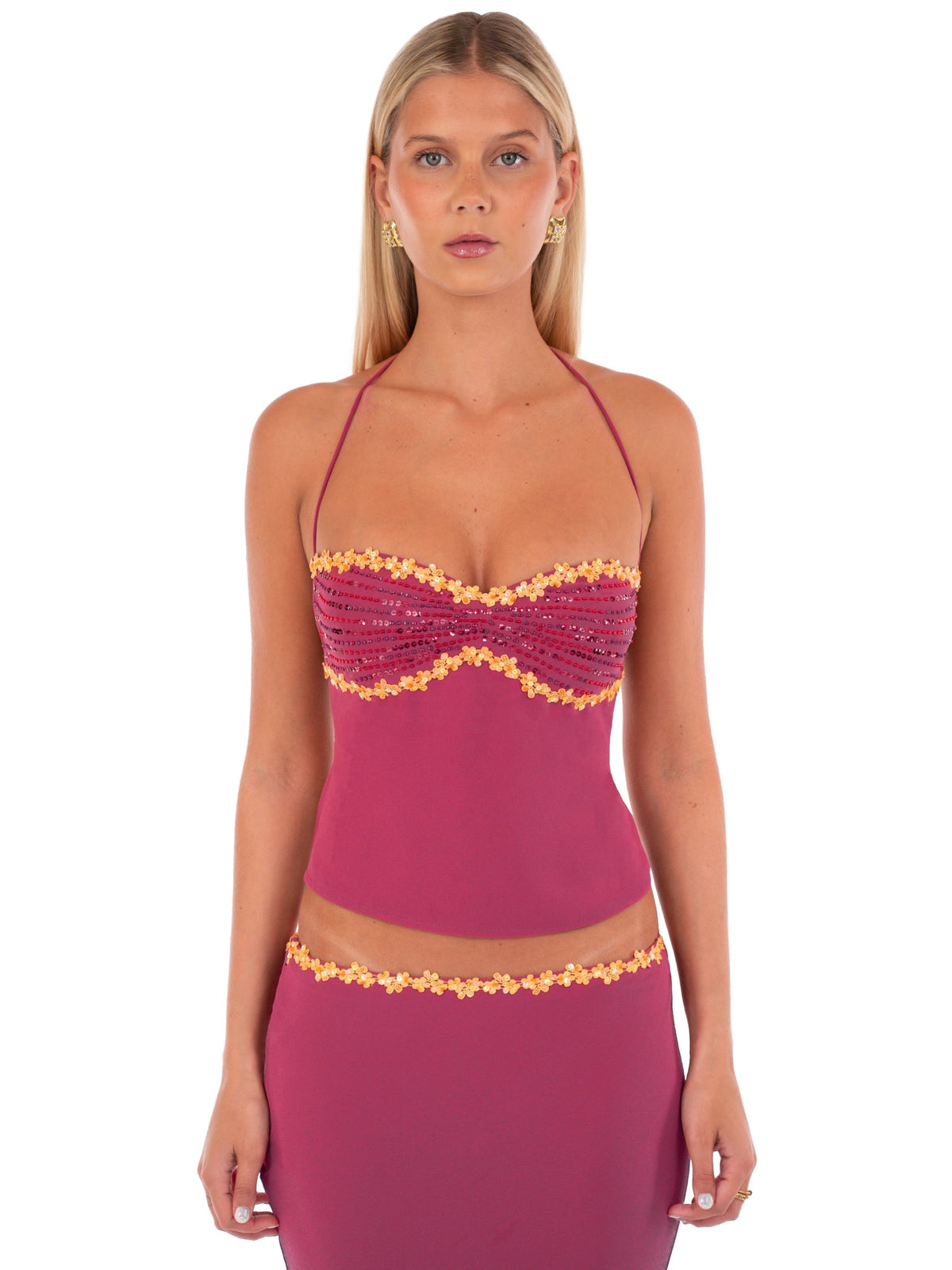 Jemira Beaded Midi Set