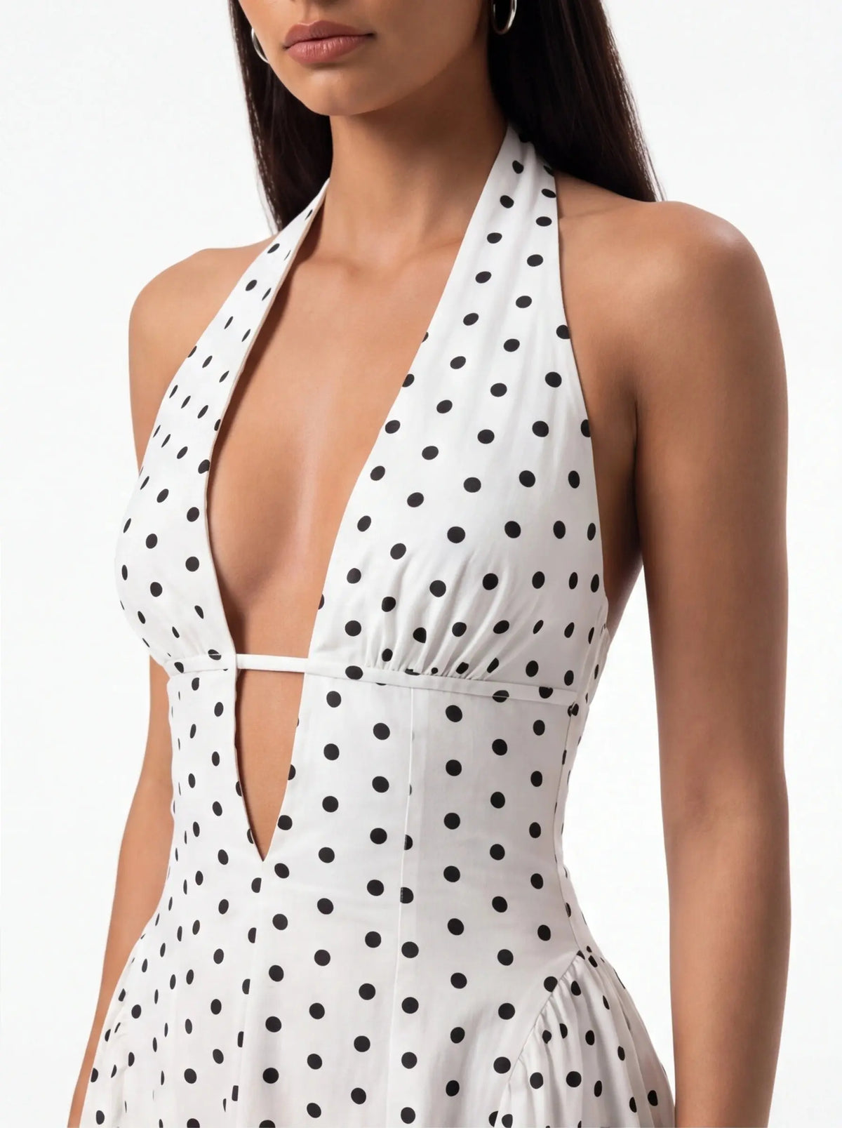 Lunessa Polka Mini Dress