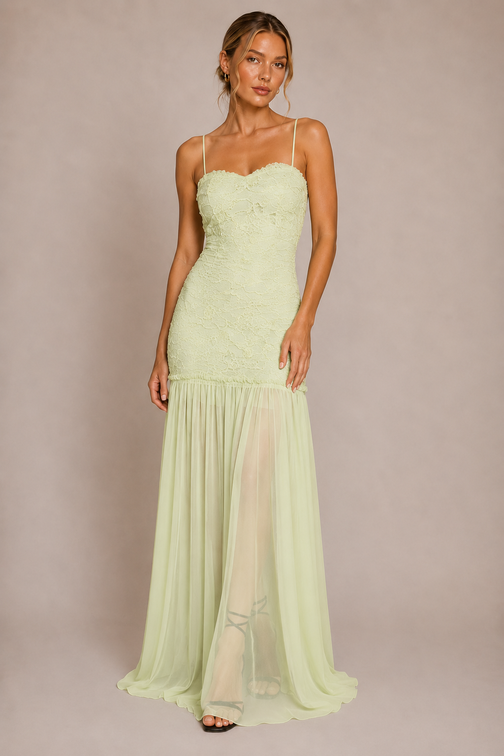 Renata Rosette Maxi Dress