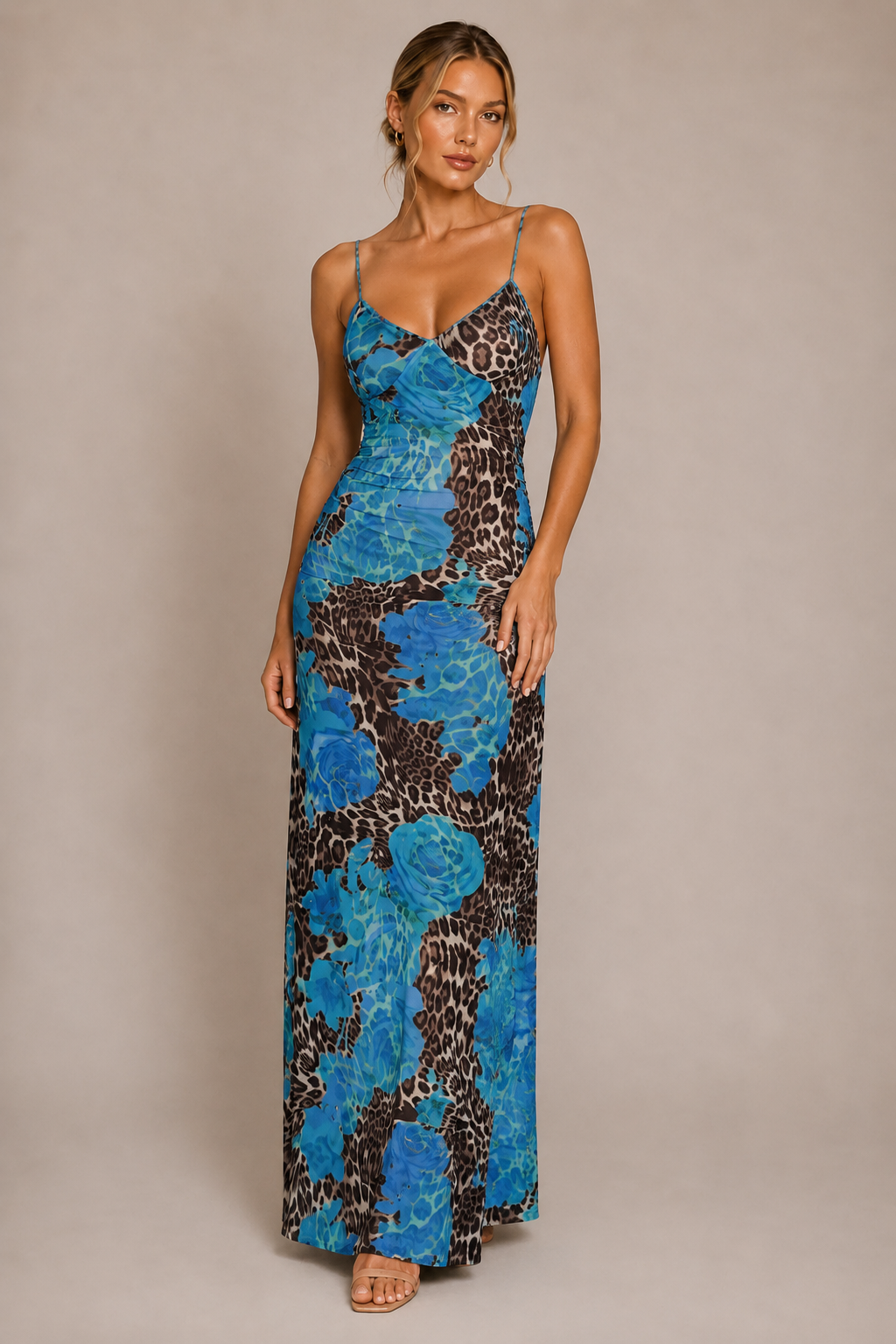 Julianna Printed Maxi Dress