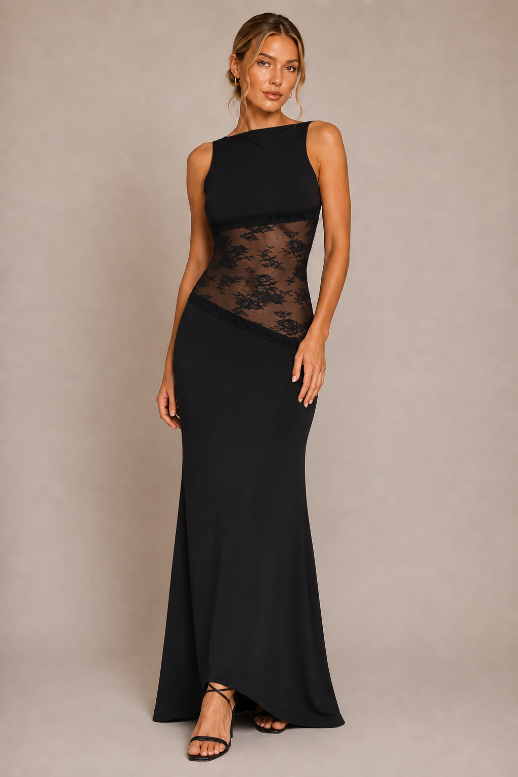 Lucinda Lace Maxi Dress