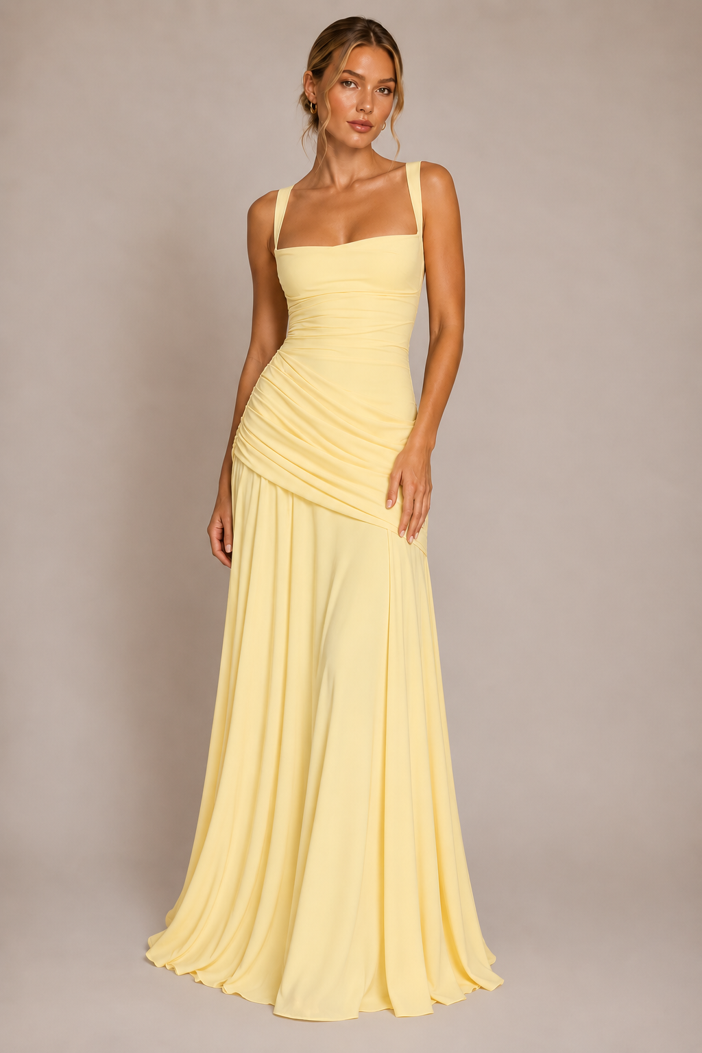 Adeline Chiffon Maxi Dress