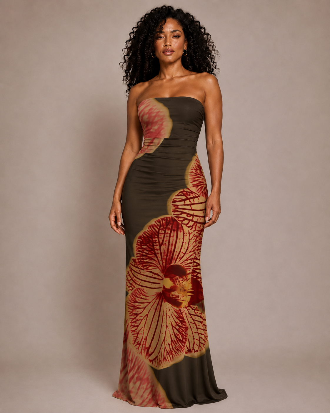 Averelle Strapless Maxi Dress