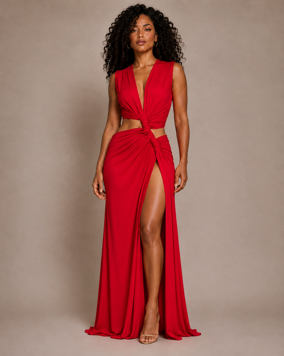 Calivra Knit Mini Dress