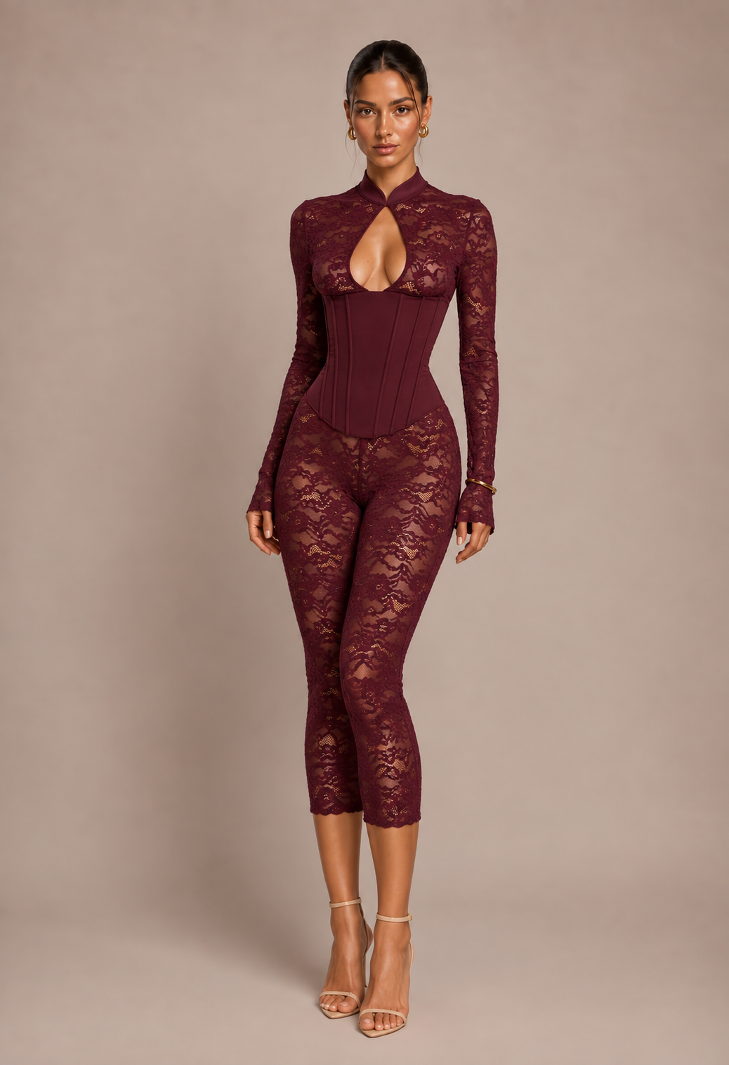 Eva Lace Jumpsuit