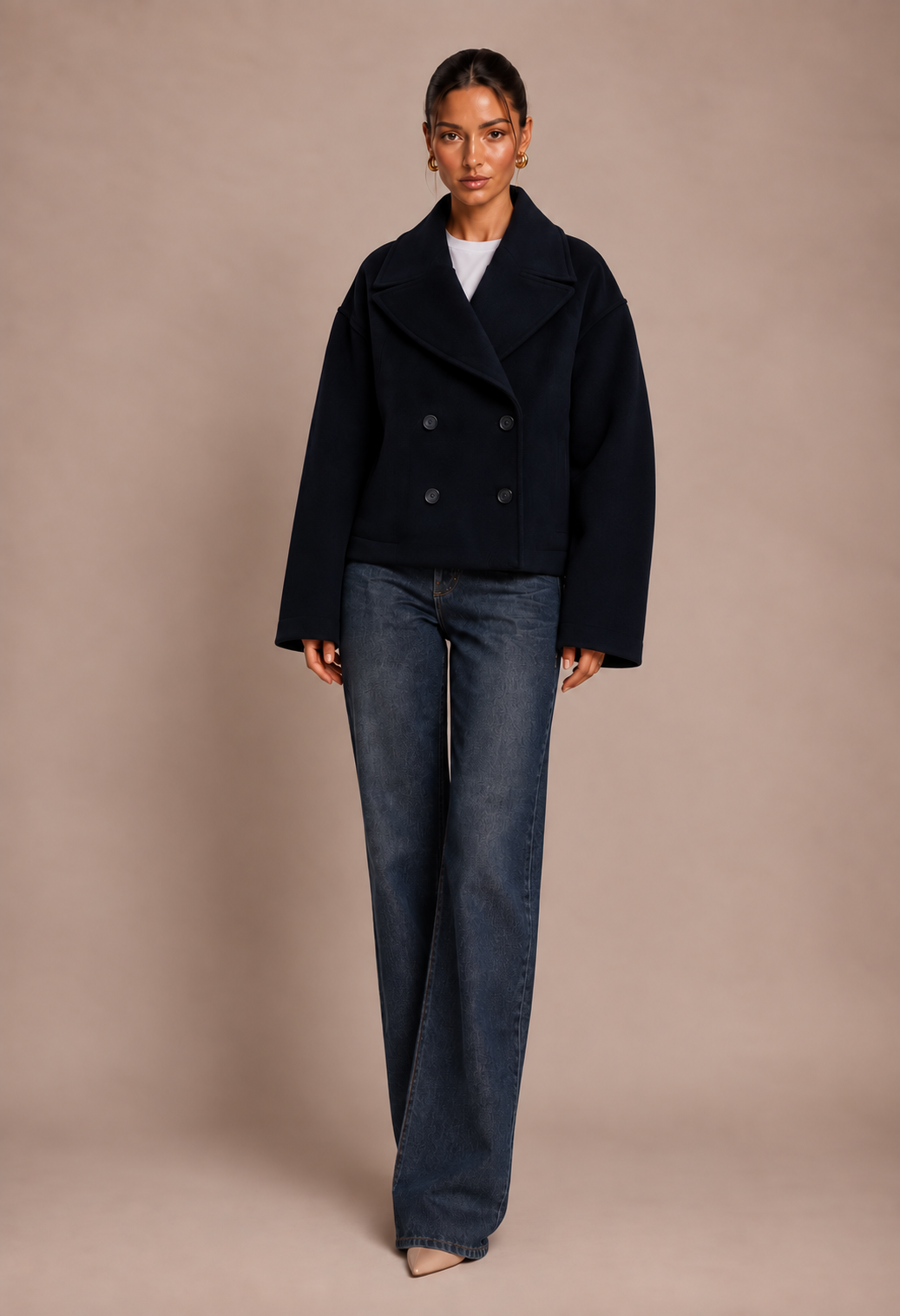 Mireille Oversized Short Coat
