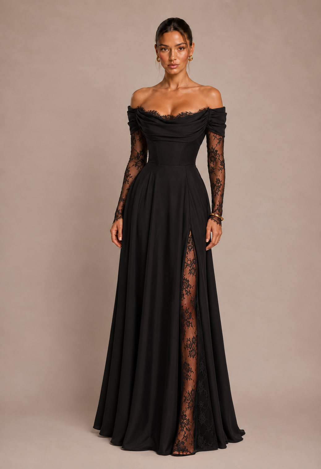 Estelle Lace Maxi Dress