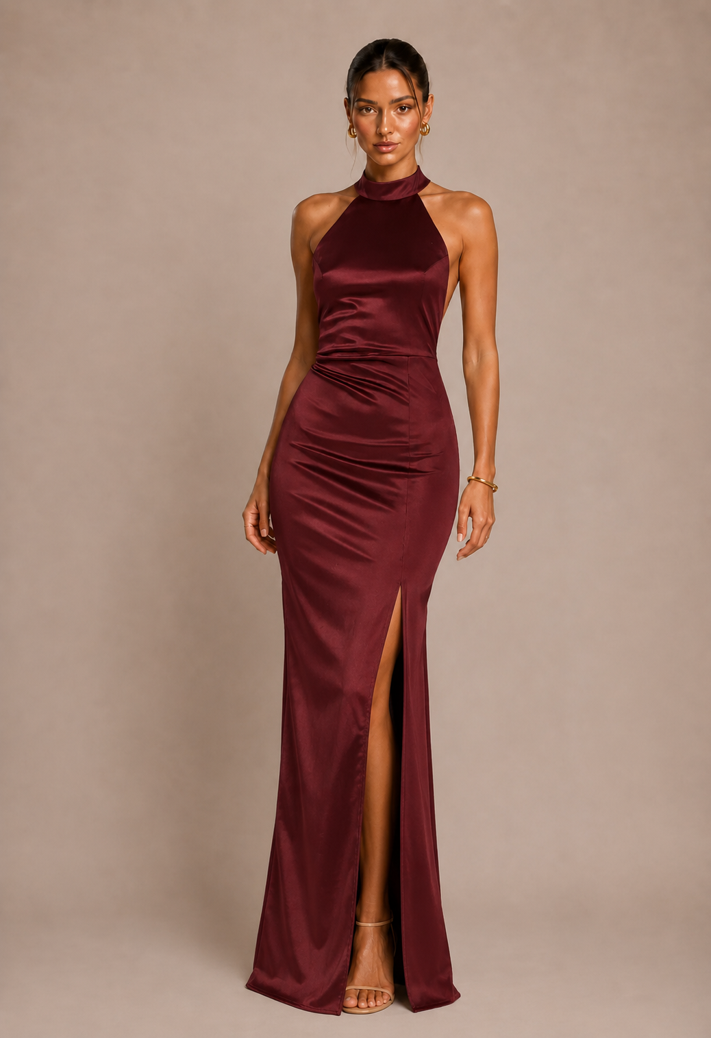 Elara Jersey Maxi Dress
