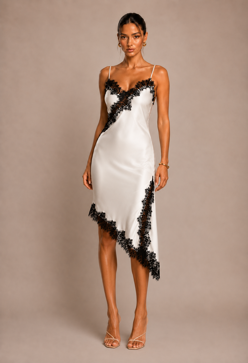 Aurevia Lace Mini Dress
