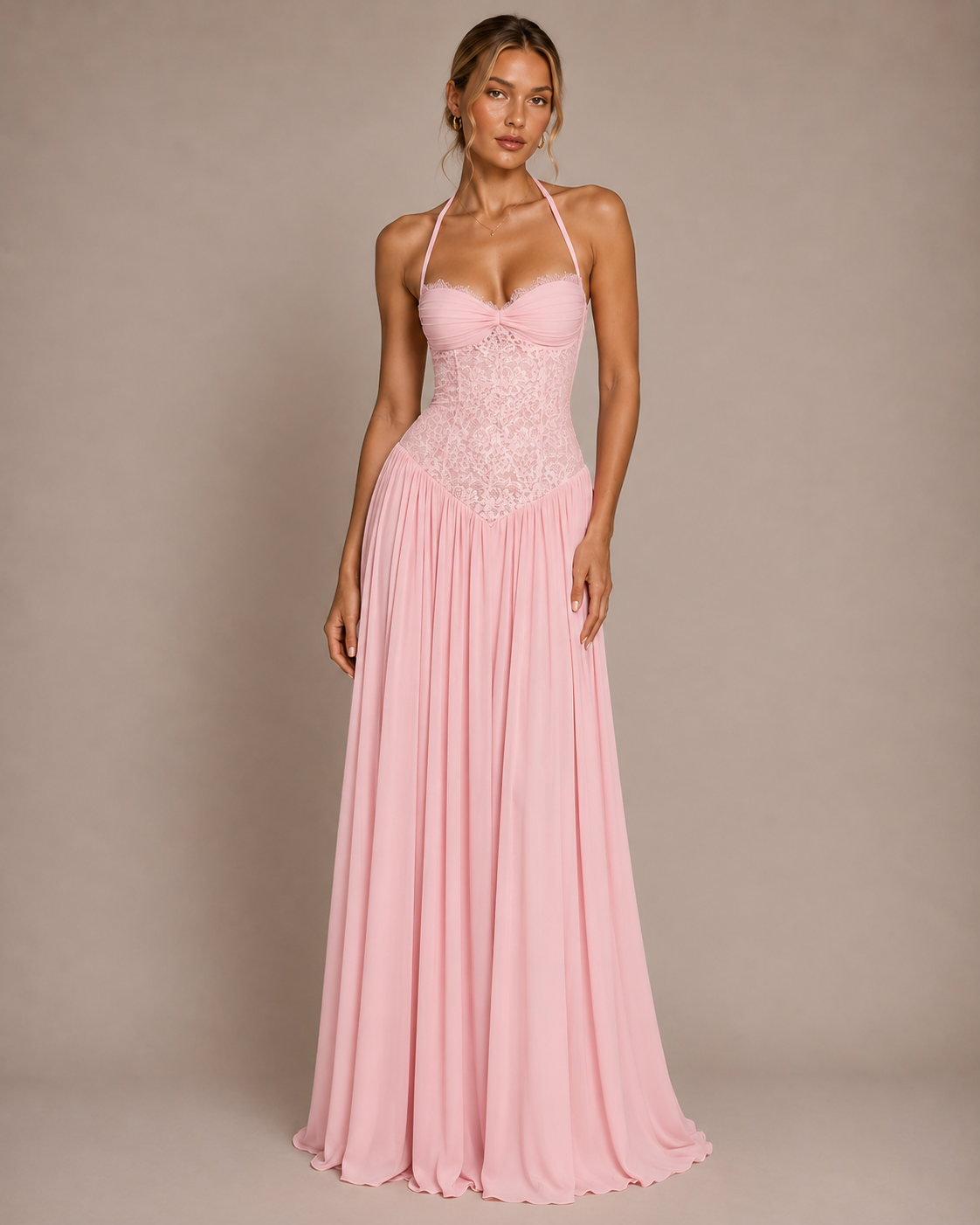 Elvaria Corset Maxi Dress