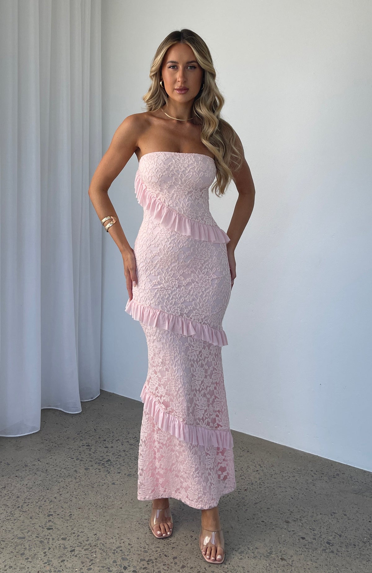 Celestine Lace Maxi Dress