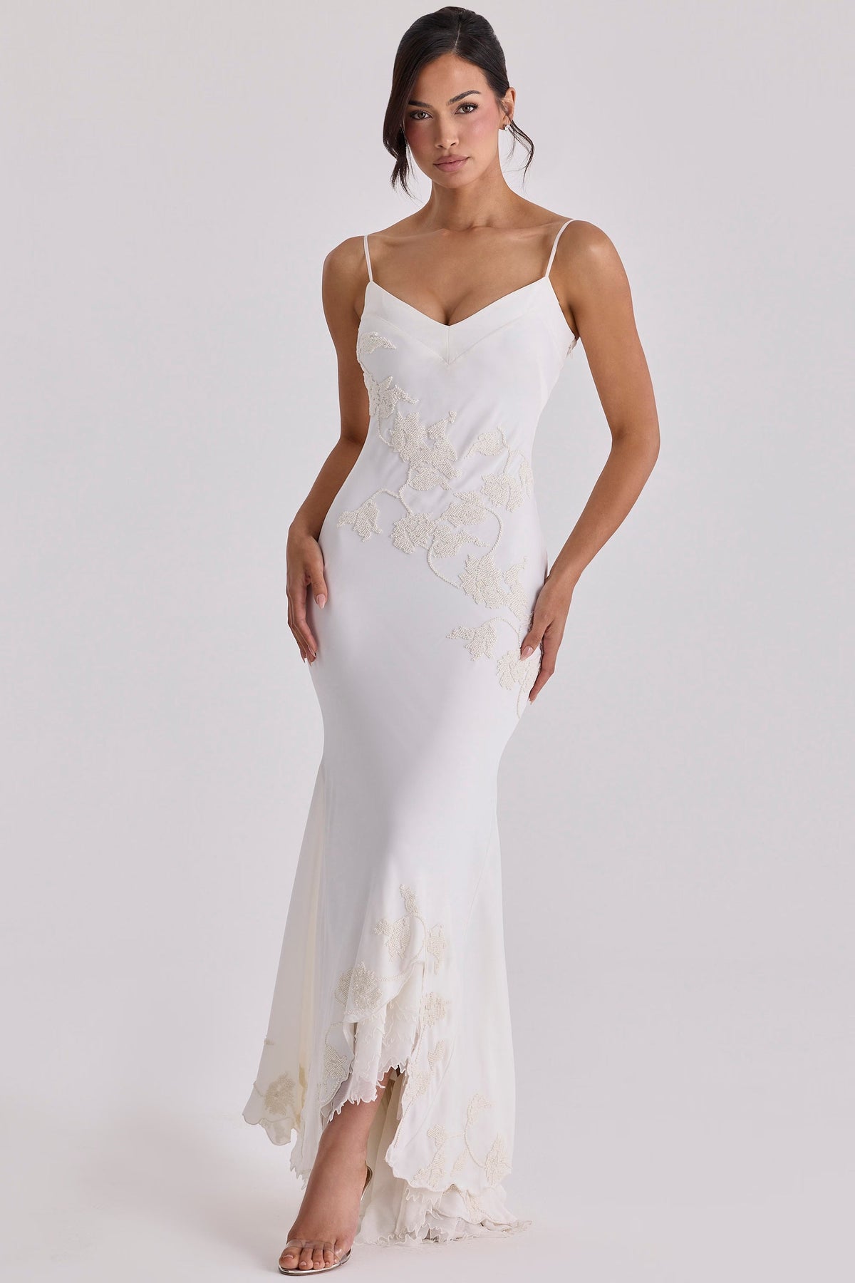 Anastelle Satin Maxi Dress