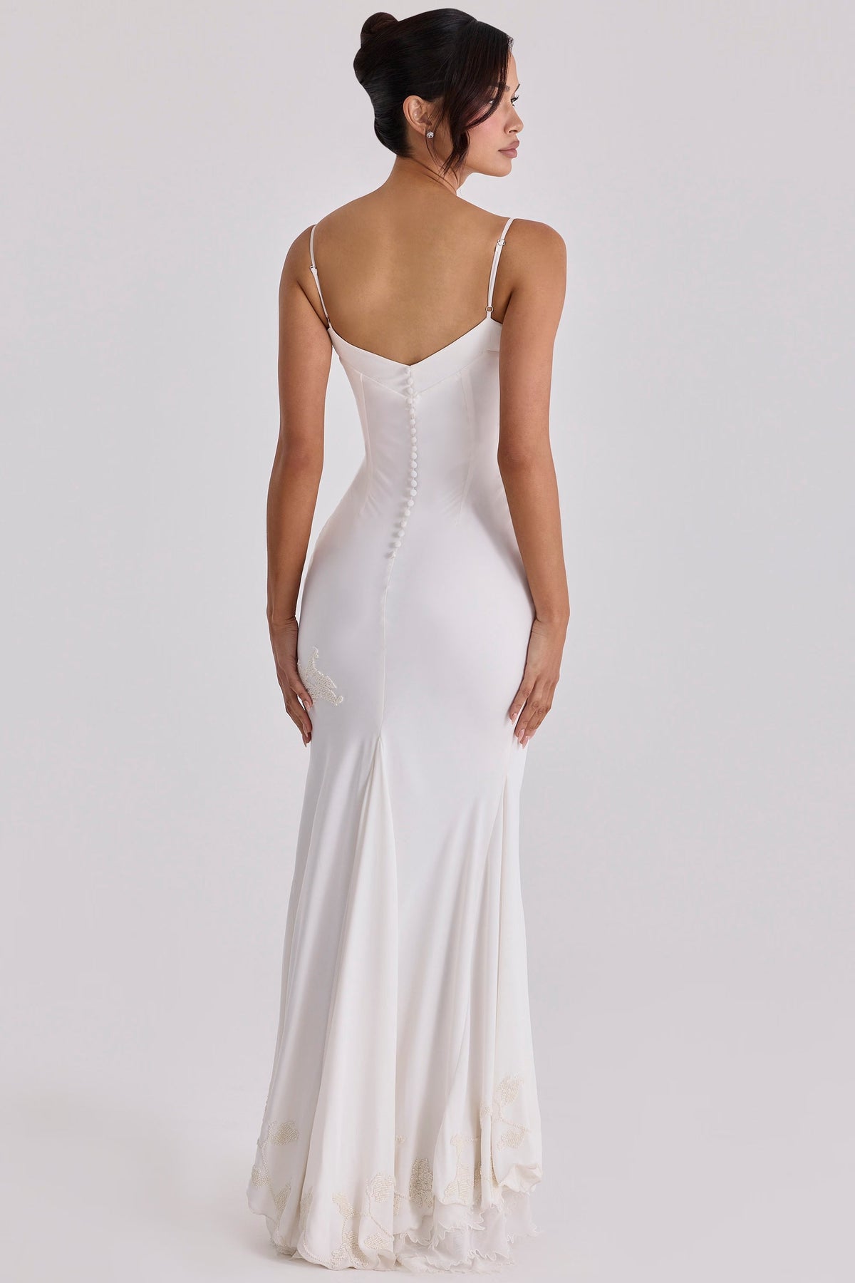 Anastelle Satin Maxi Dress