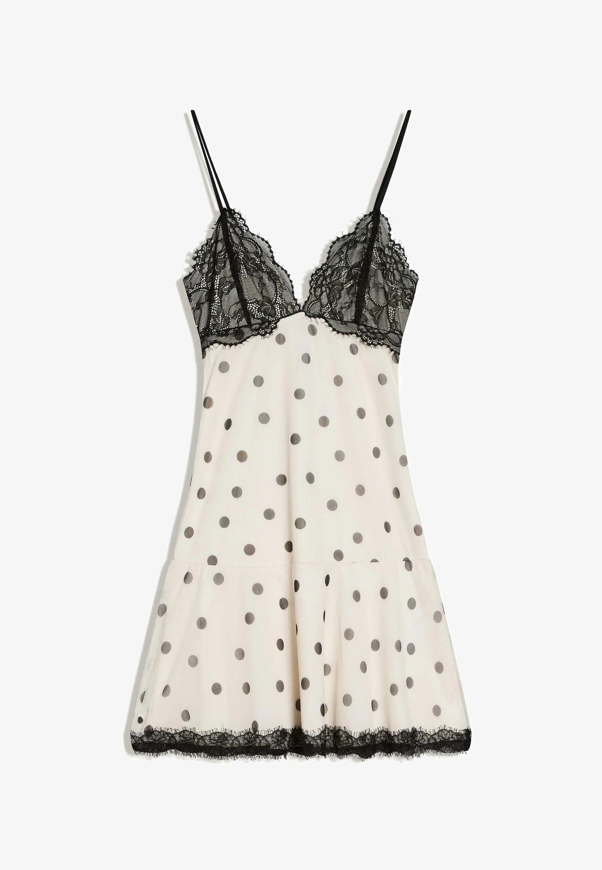 Zavelle Polka Mini Dress