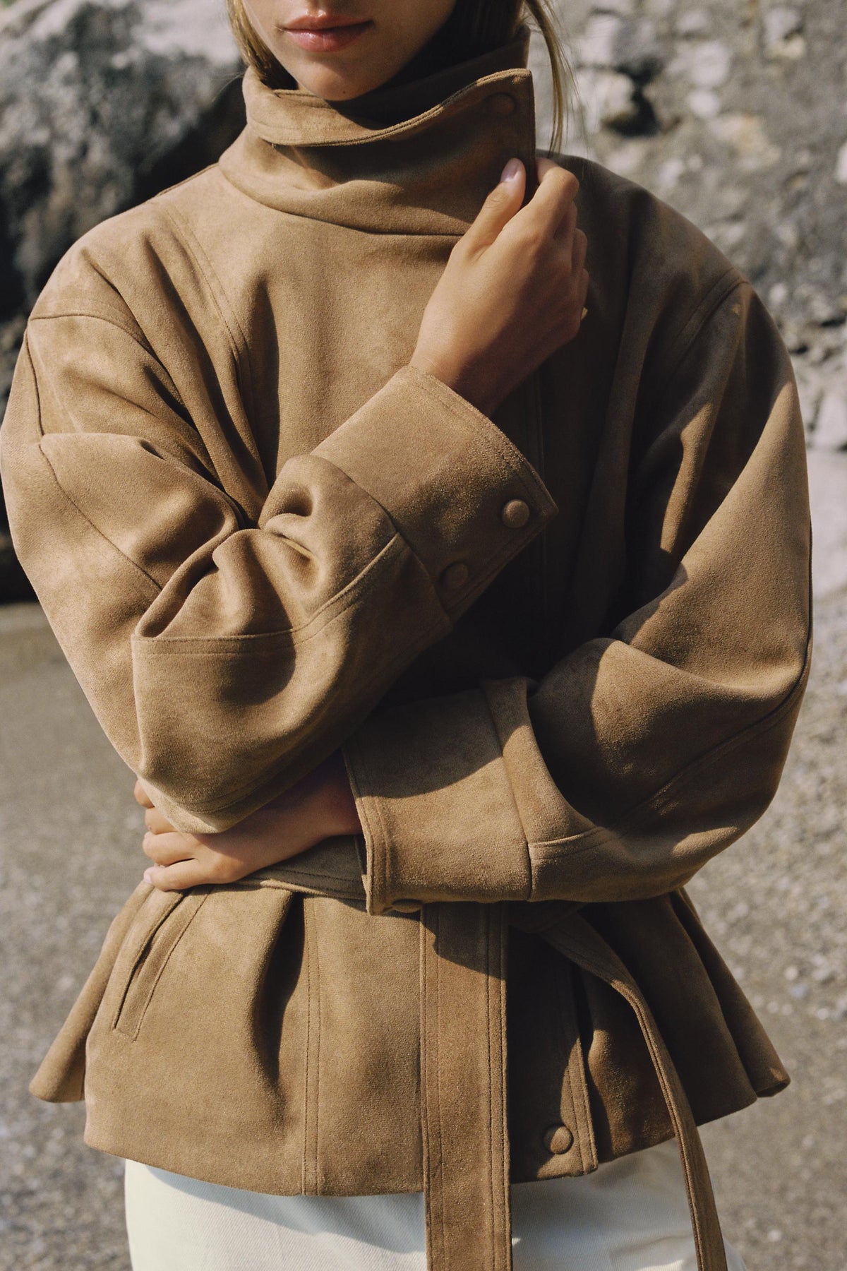 Nadine Suede Jacket