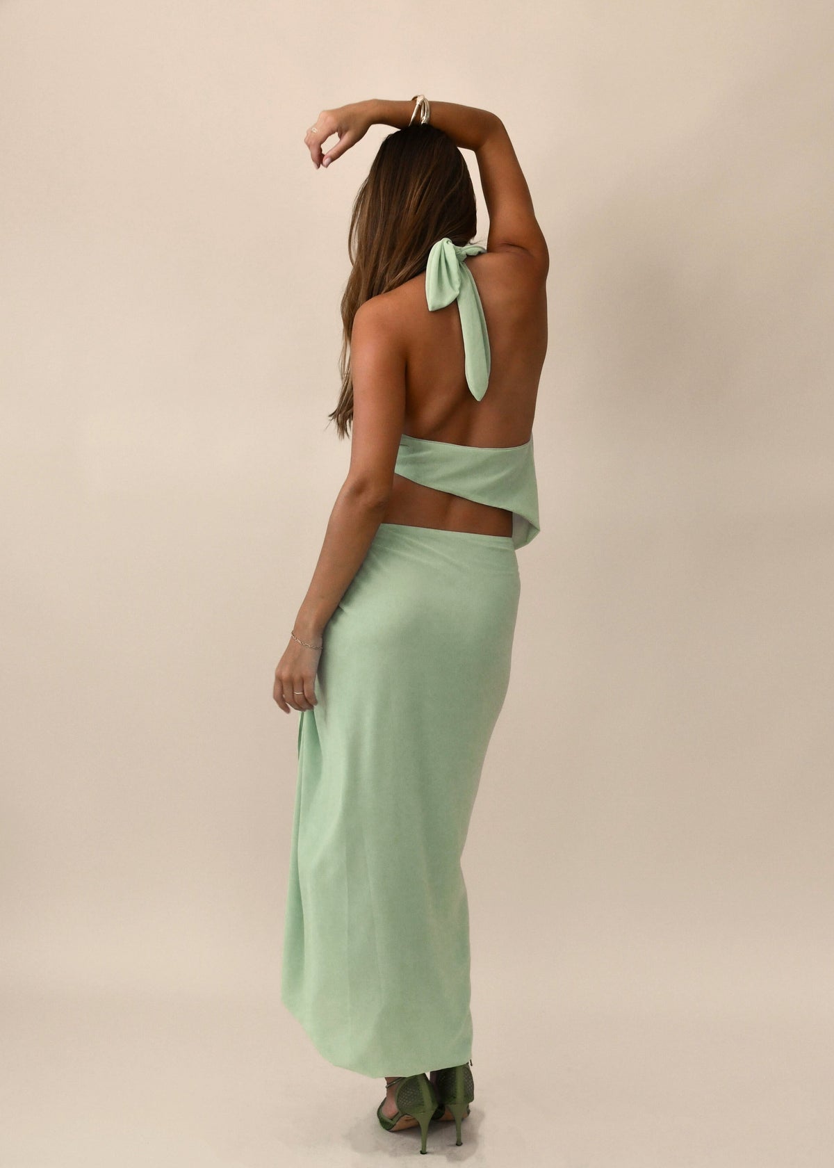 Bobbina Wrap Maxi Skirt