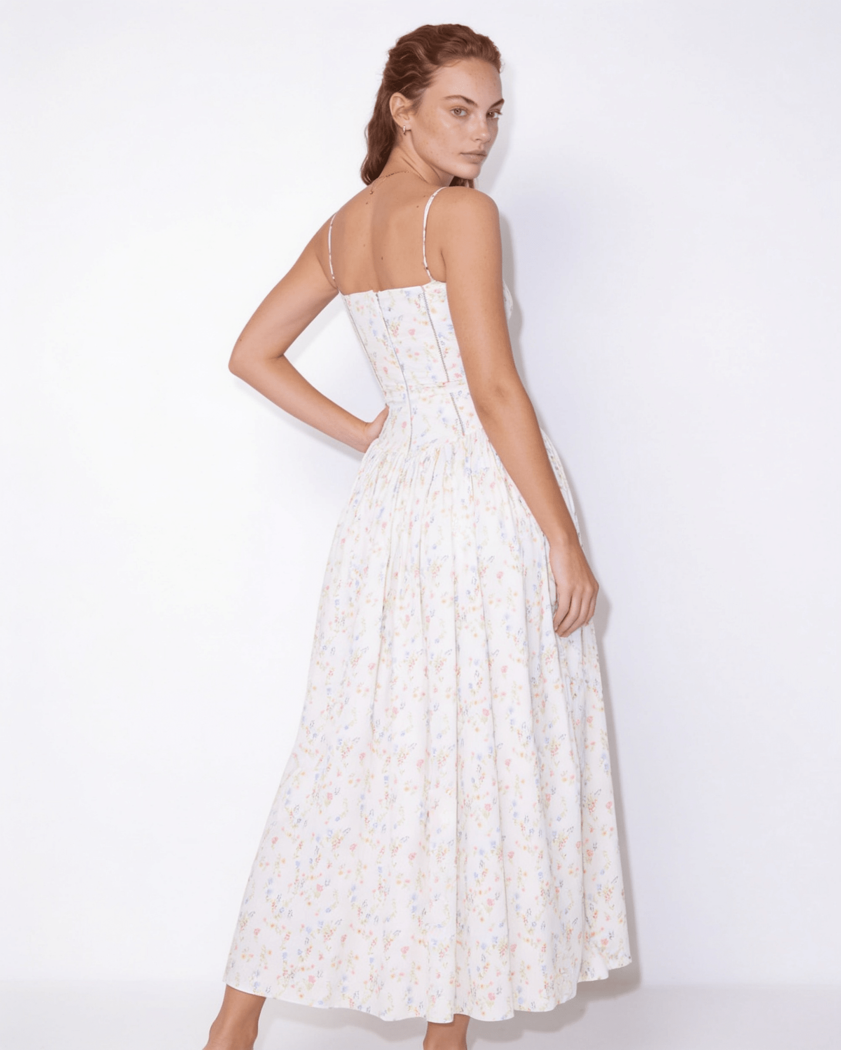 Sylvara Corset Maxi Dress