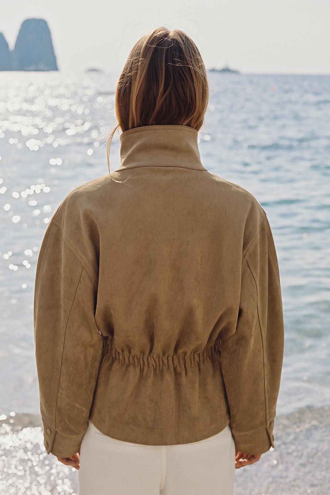 Nadine Suede Jacket