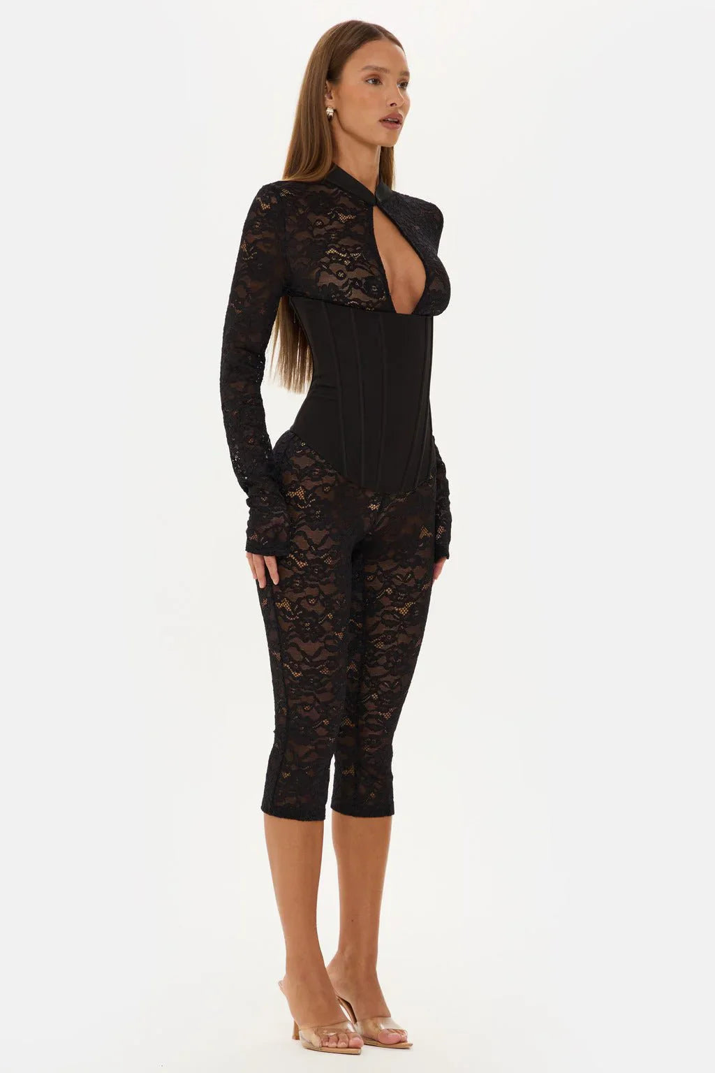 Eva Lace Jumpsuit