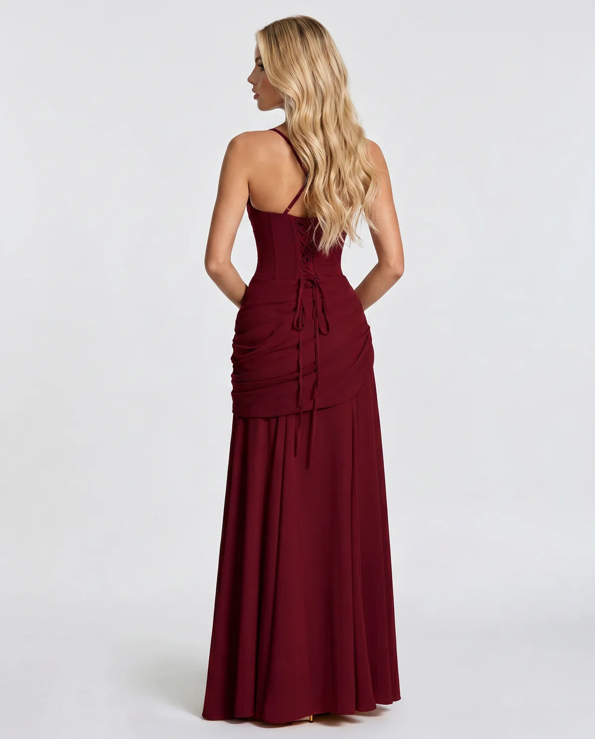 Adeline Chiffon Maxi Dress