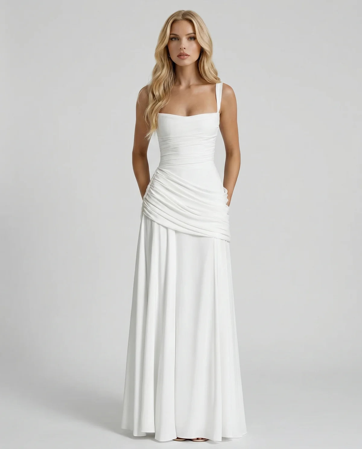 Adeline Chiffon Maxi Dress